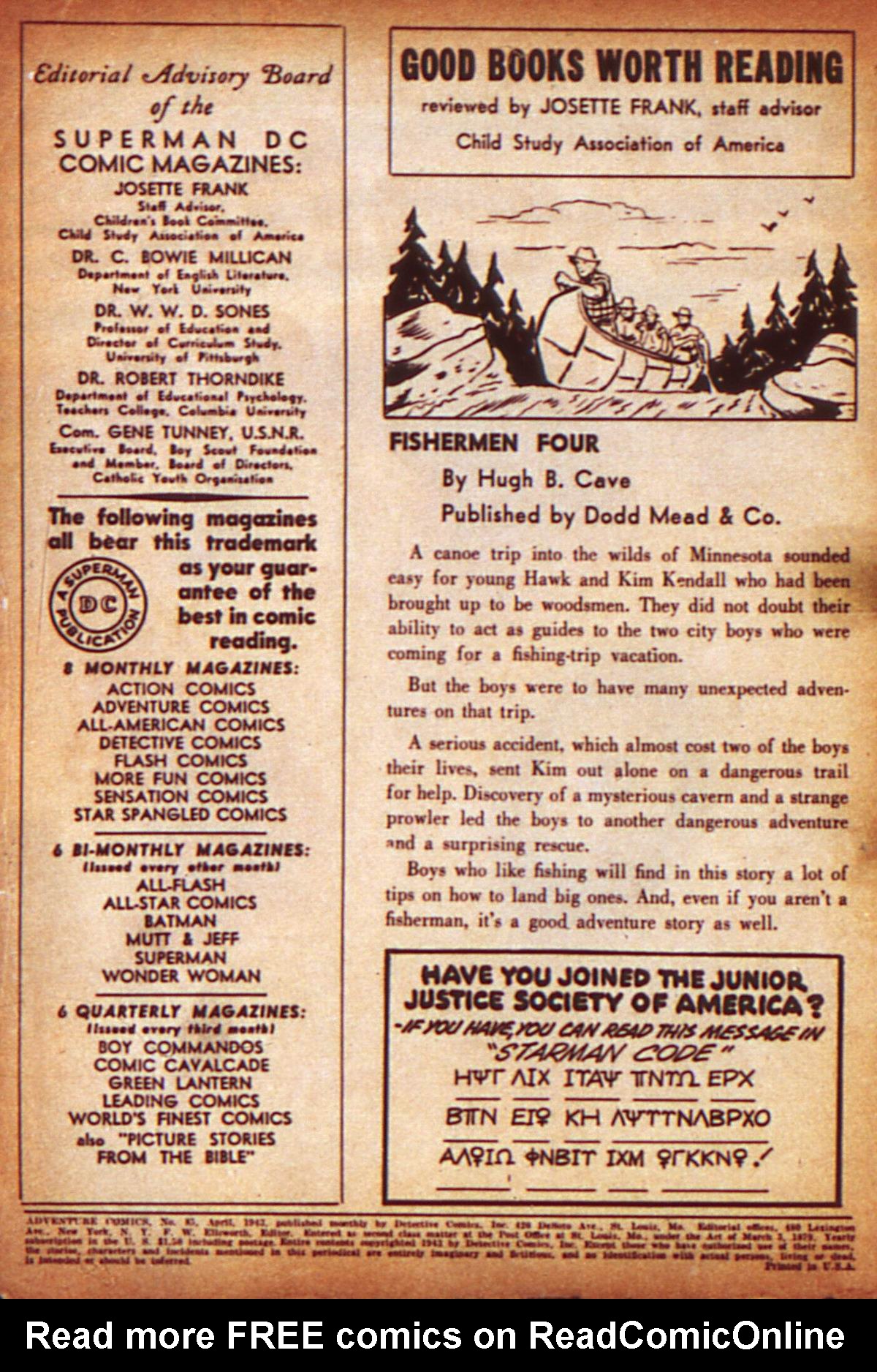 Read online Adventure Comics (1938) comic -  Issue #85 - 2