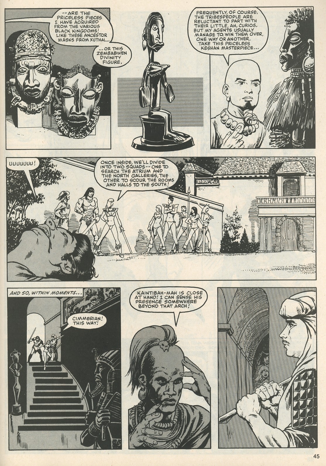 The Savage Sword Of Conan issue 111 - Page 47