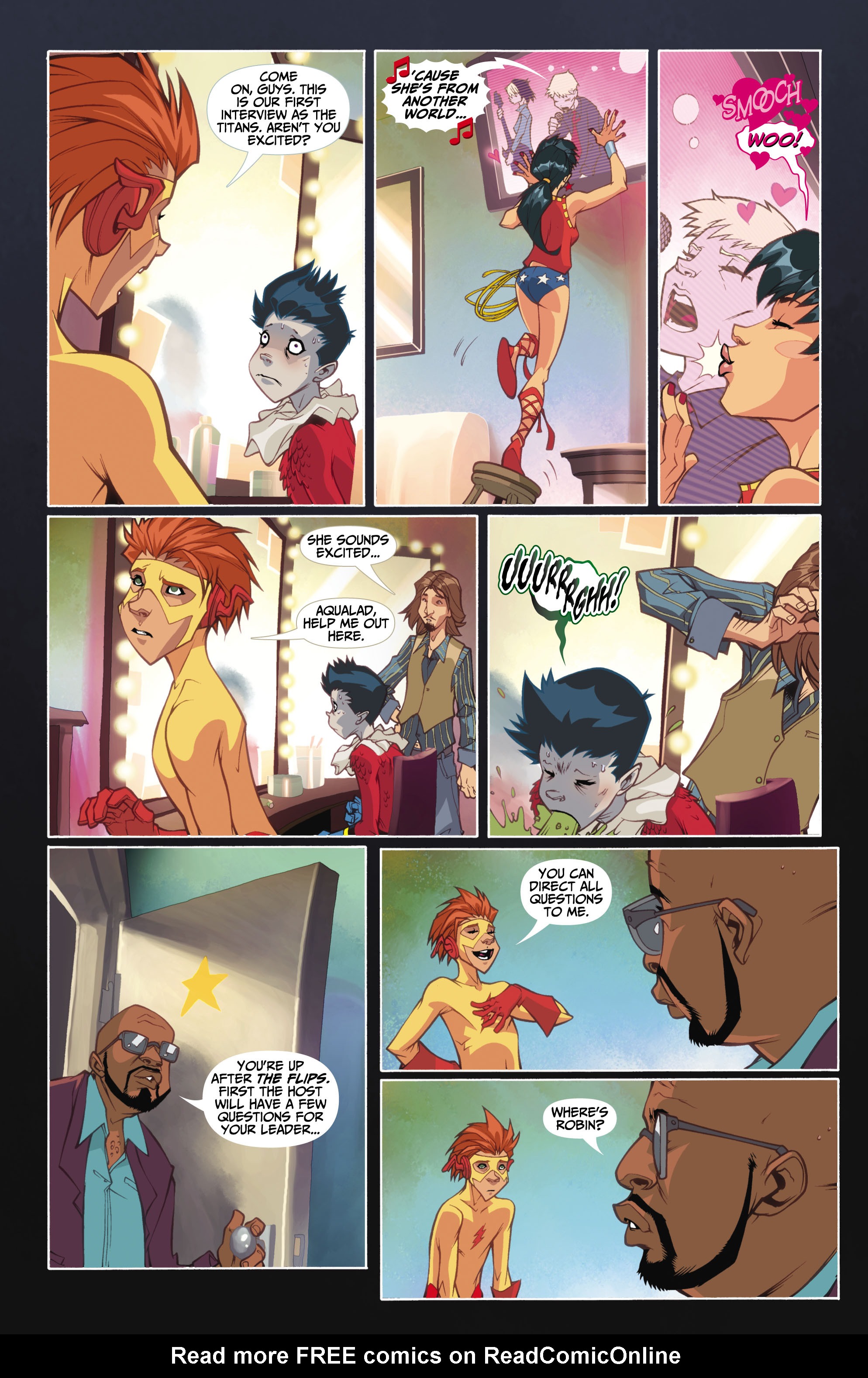 Read online Teen Titans: Year One comic -  Issue #4 - 6