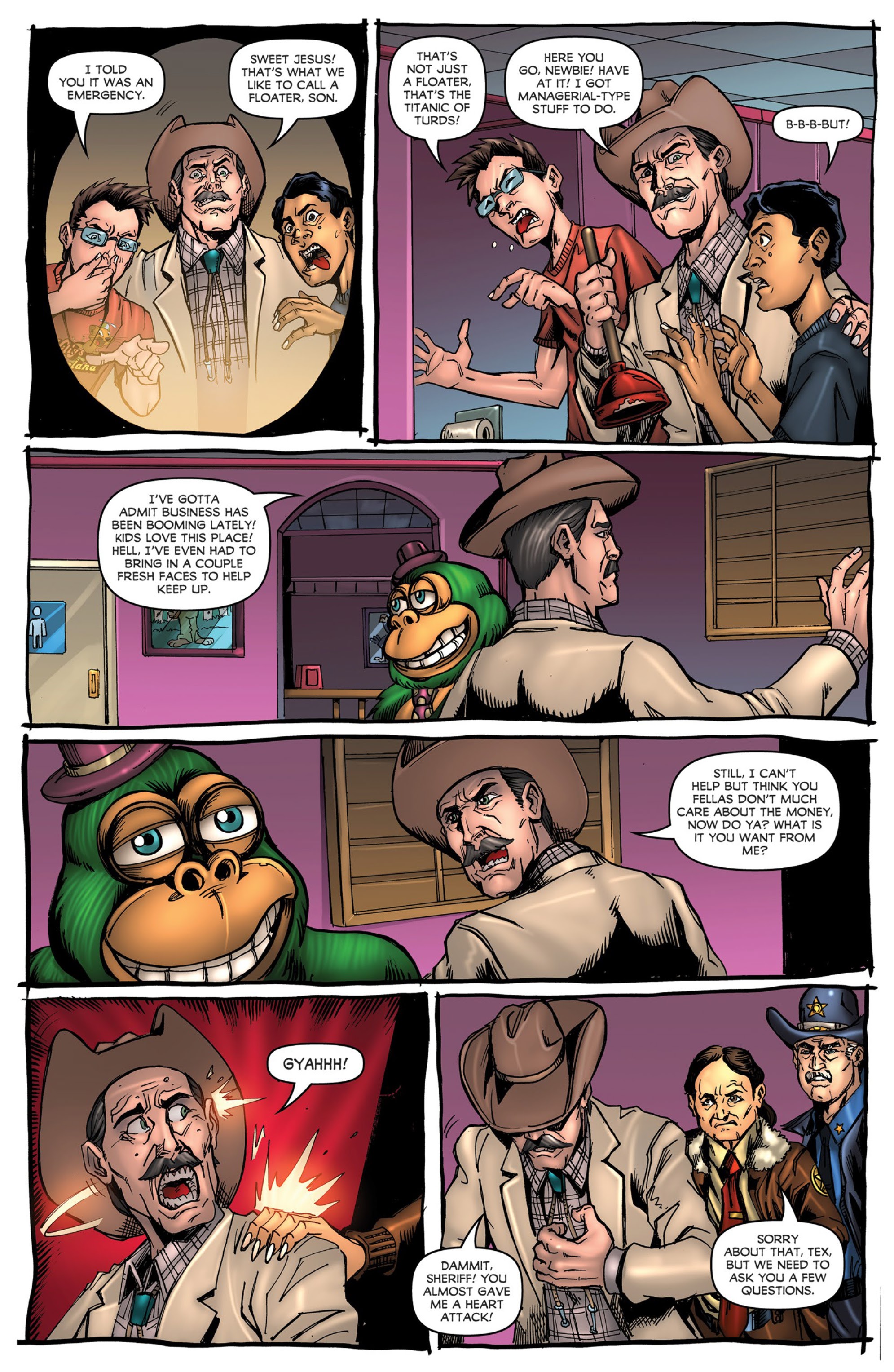 Read online Willy's Wonderland comic -  Issue #2 - 5