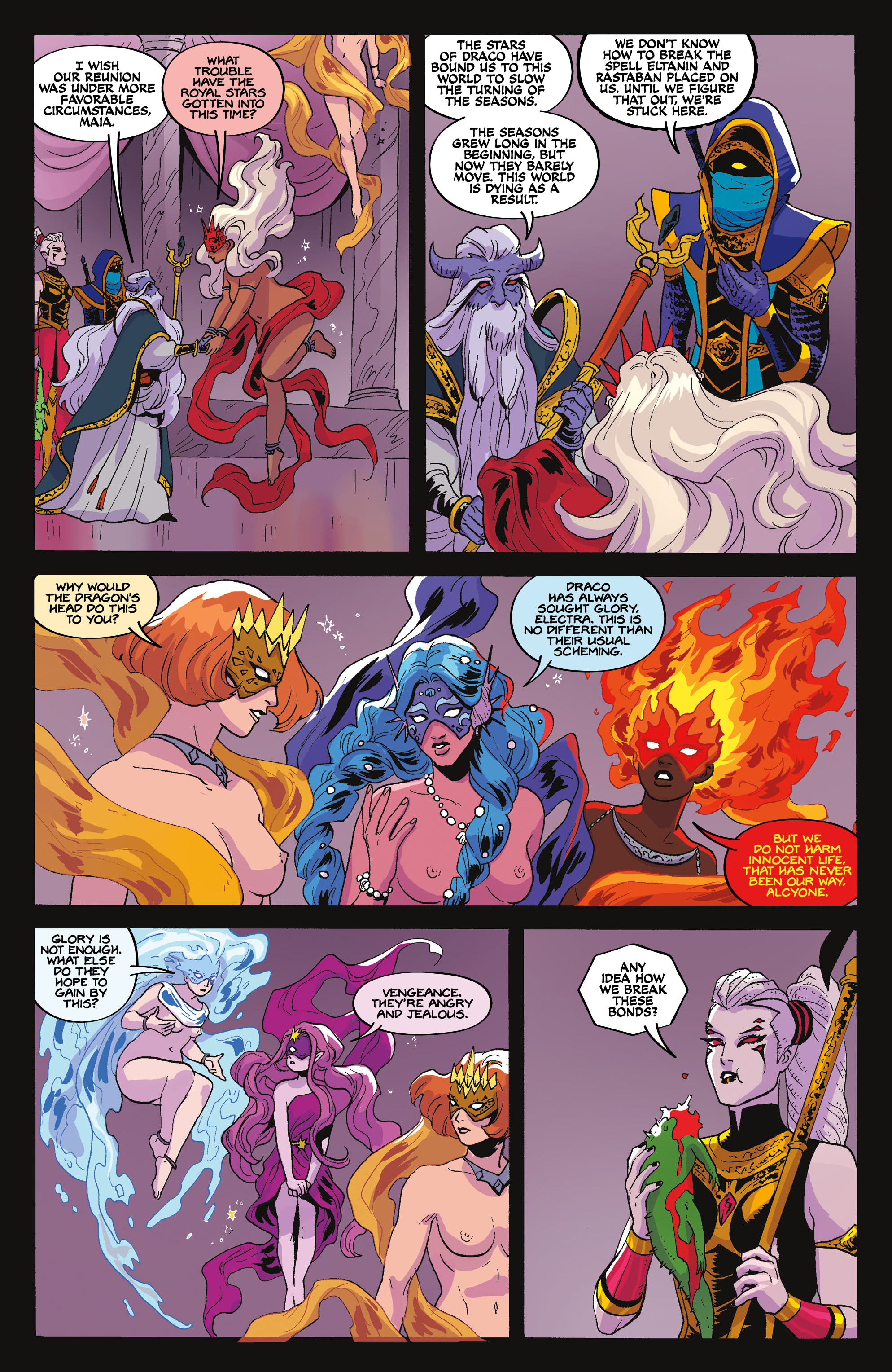 Read online Sera & the Royal Stars comic -  Issue #6 - 9