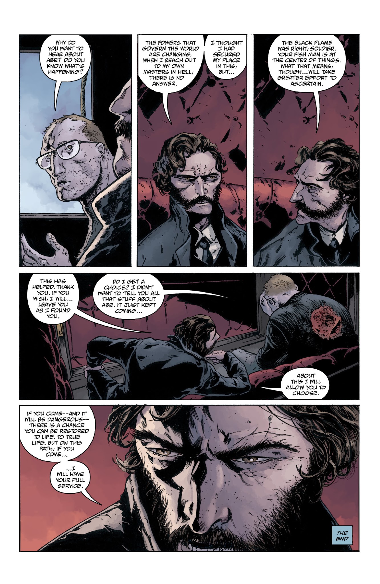 Read online Abe Sapien: Dark and Terrible and The New Race of Man comic -  Issue # TPB - 120