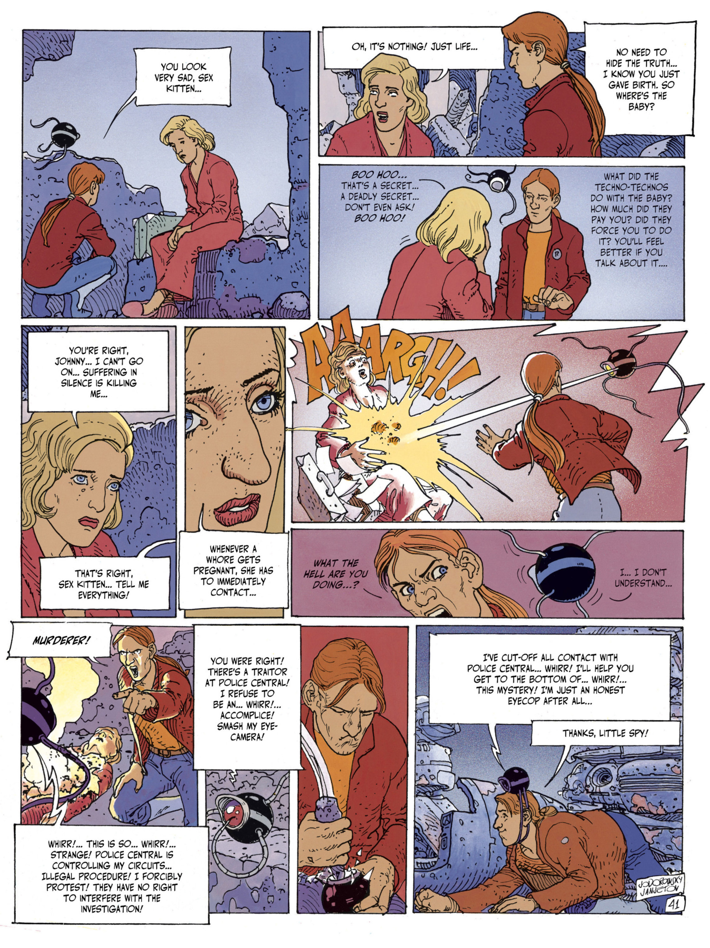 Read online Before the Incal comic -  Issue #2 - 44