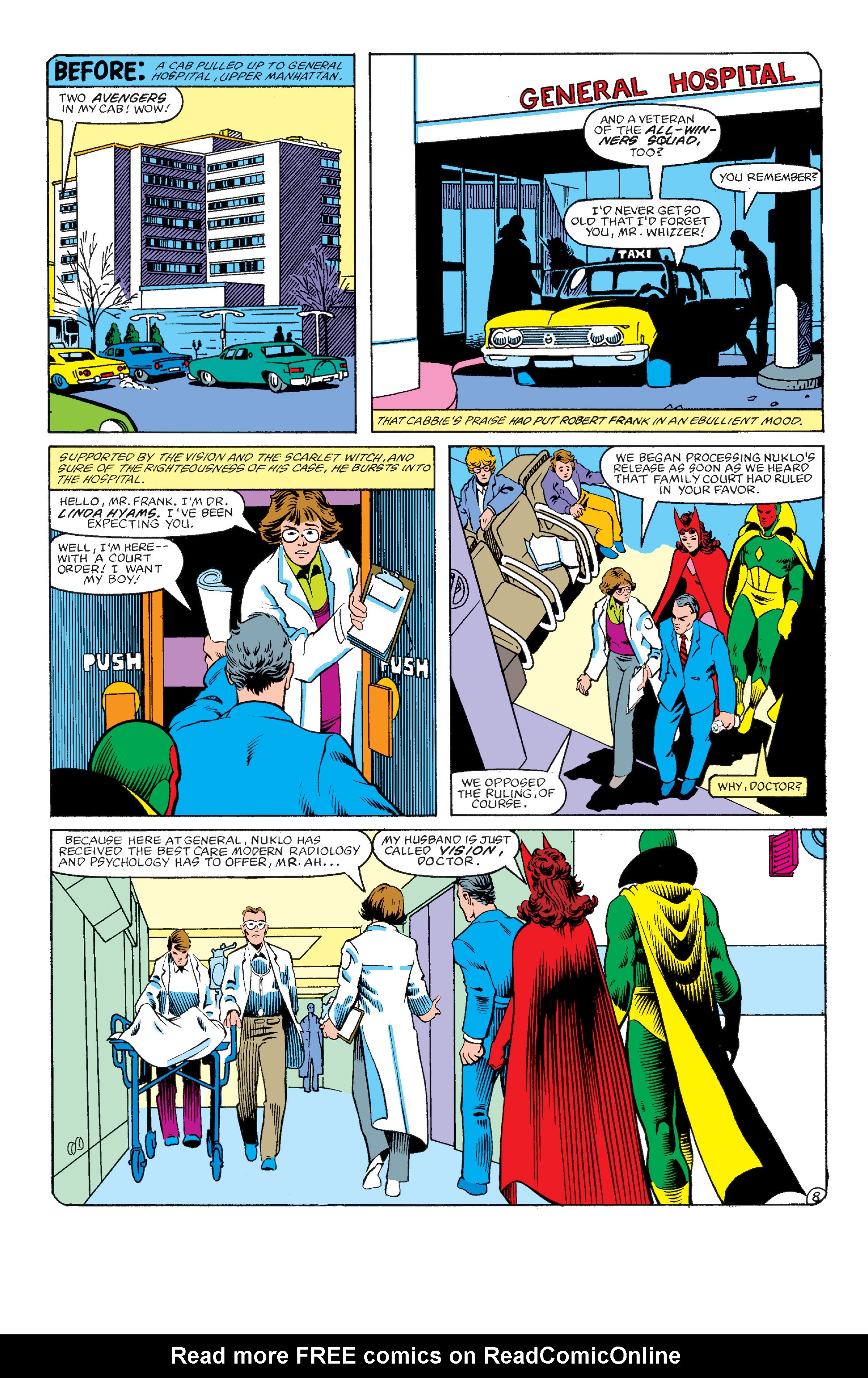 Read online The Vision and the Scarlet Witch (1982) comic -  Issue #2 - 9