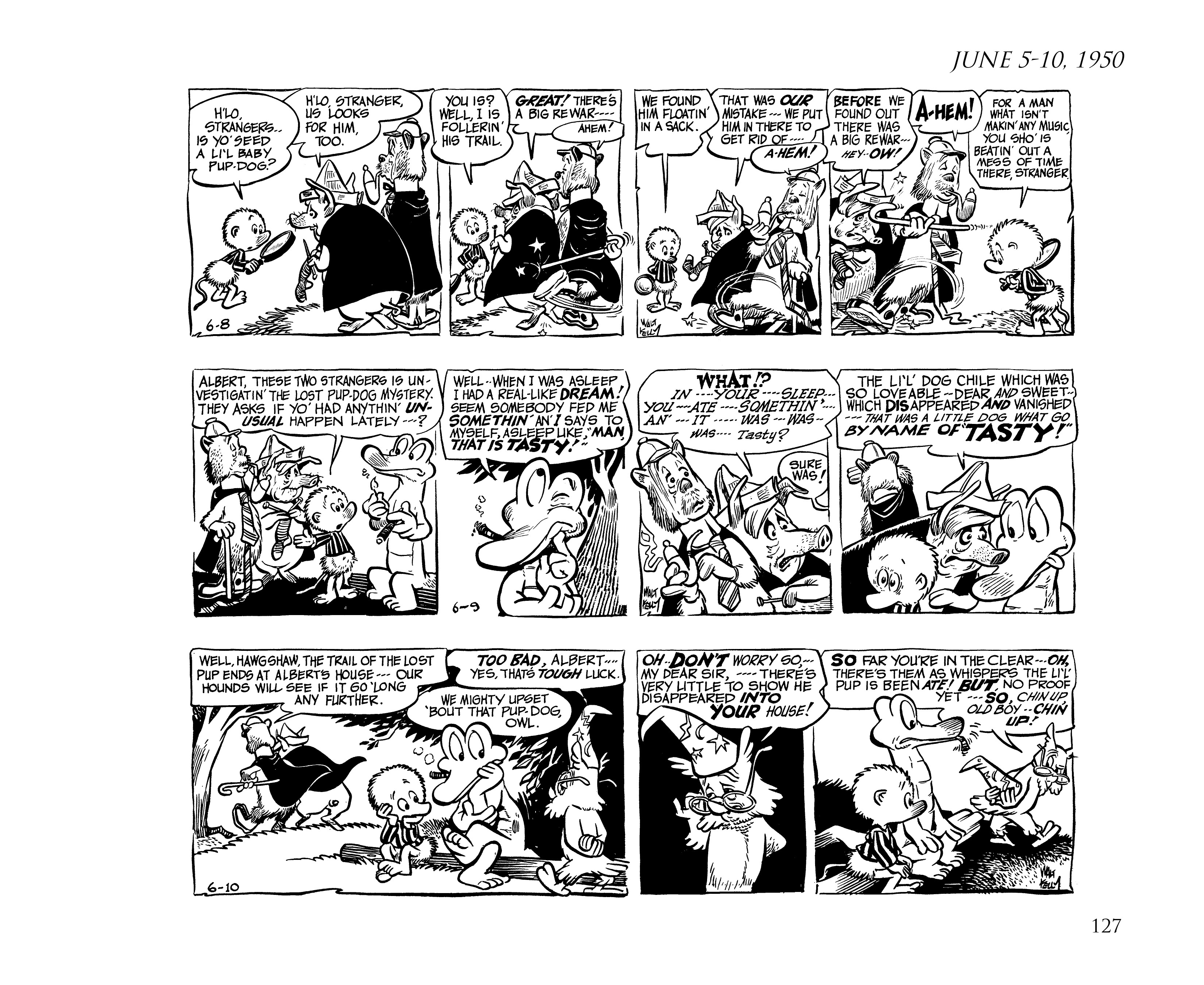 Read online Pogo by Walt Kelly: The Complete Syndicated Comic Strips comic -  Issue # TPB 1 (Part 2) - 45