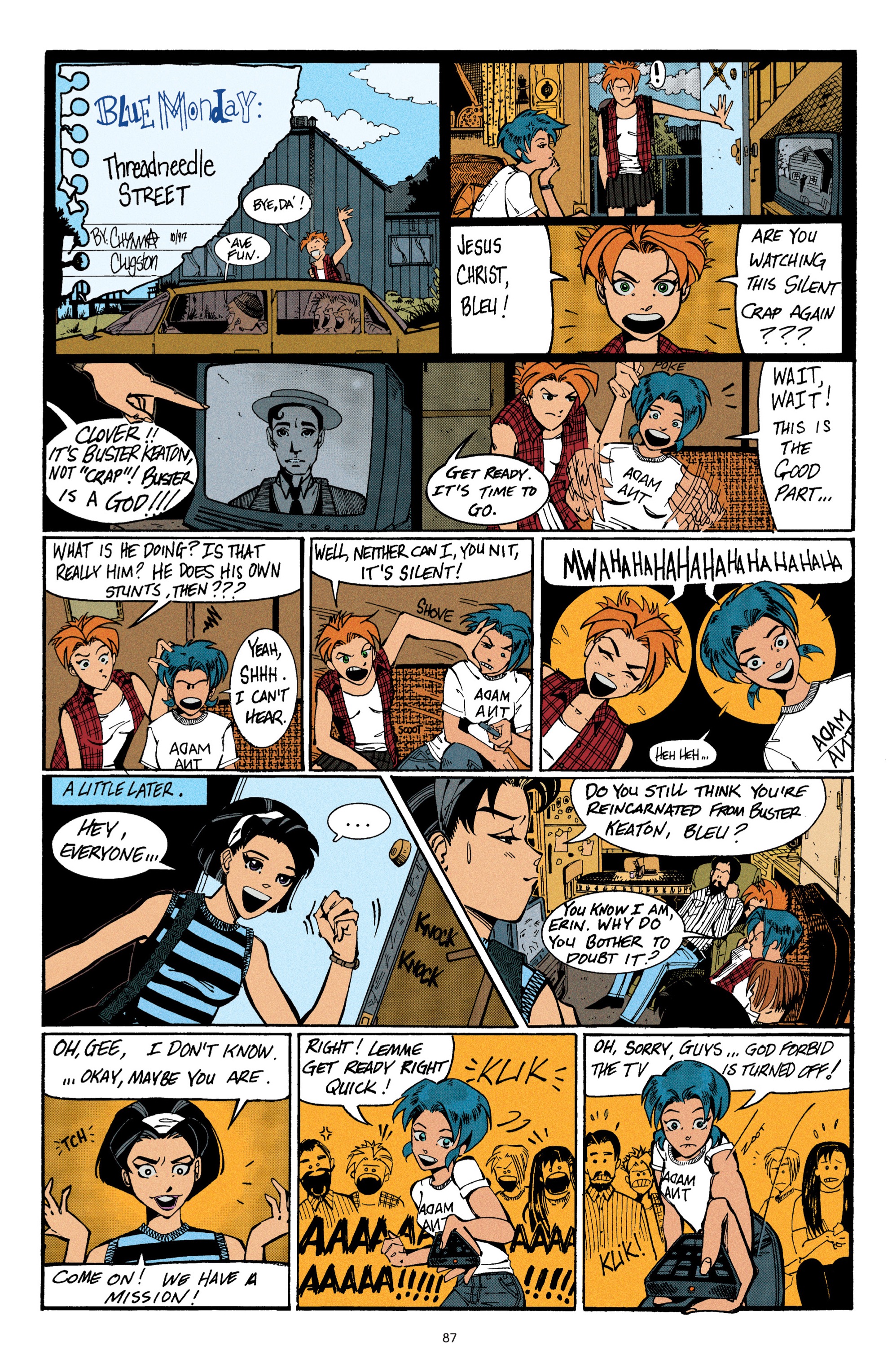Read online Blue Monday comic -  Issue # TPB 1 - 87