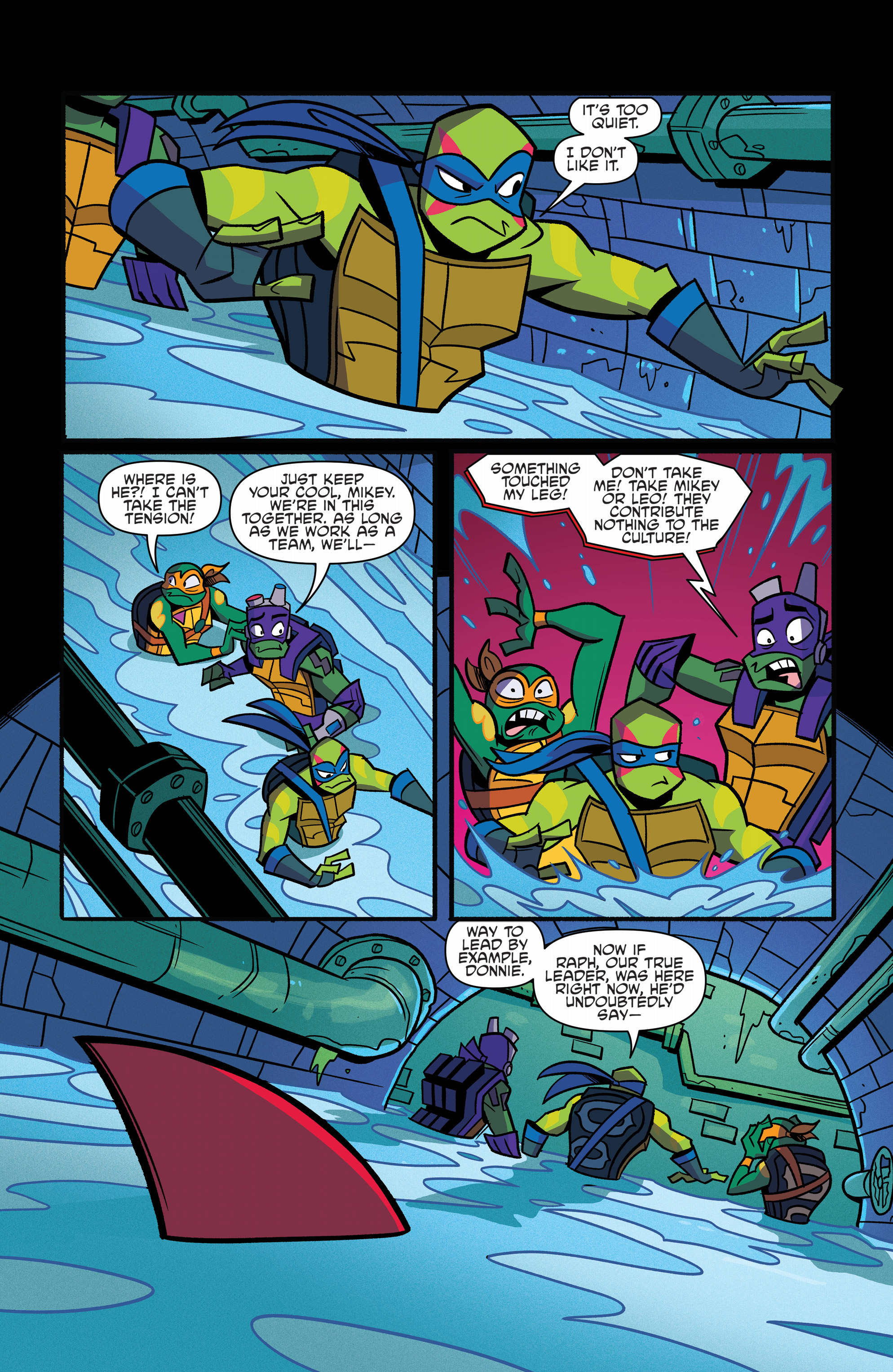 Read online Rise of the Teenage Mutant Ninja Turtles: Sound Off! comic -  Issue #1 - 7