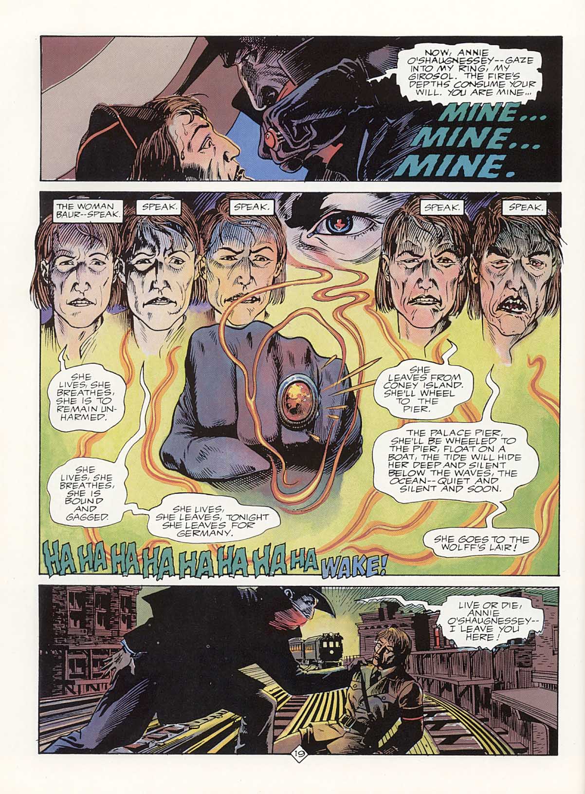 Read online Marvel Graphic Novel comic -  Issue #34 - The Shadow - Hitler's Astrologer - 24
