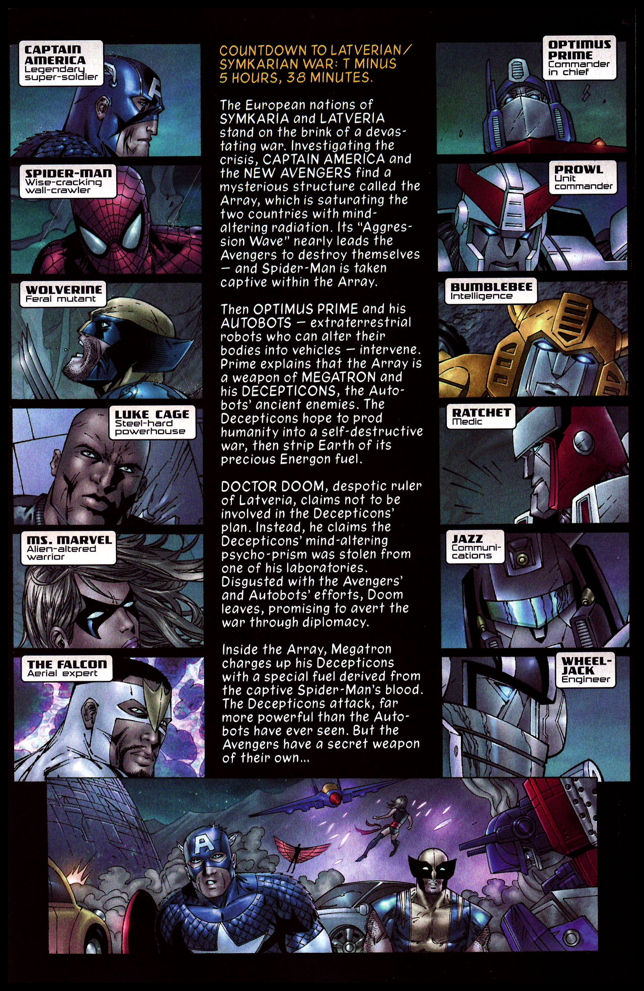 Read online New Avengers/Transformers comic -  Issue #3 - 2