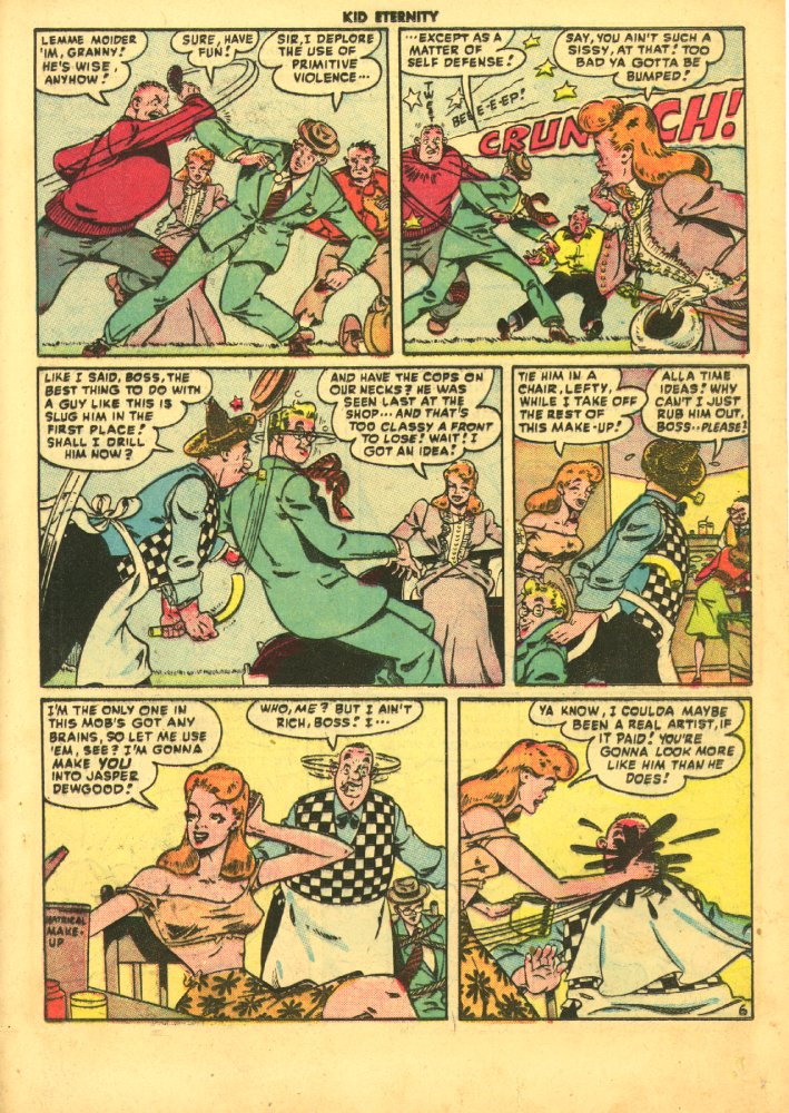 Read online Kid Eternity (1946) comic -  Issue #11 - 31