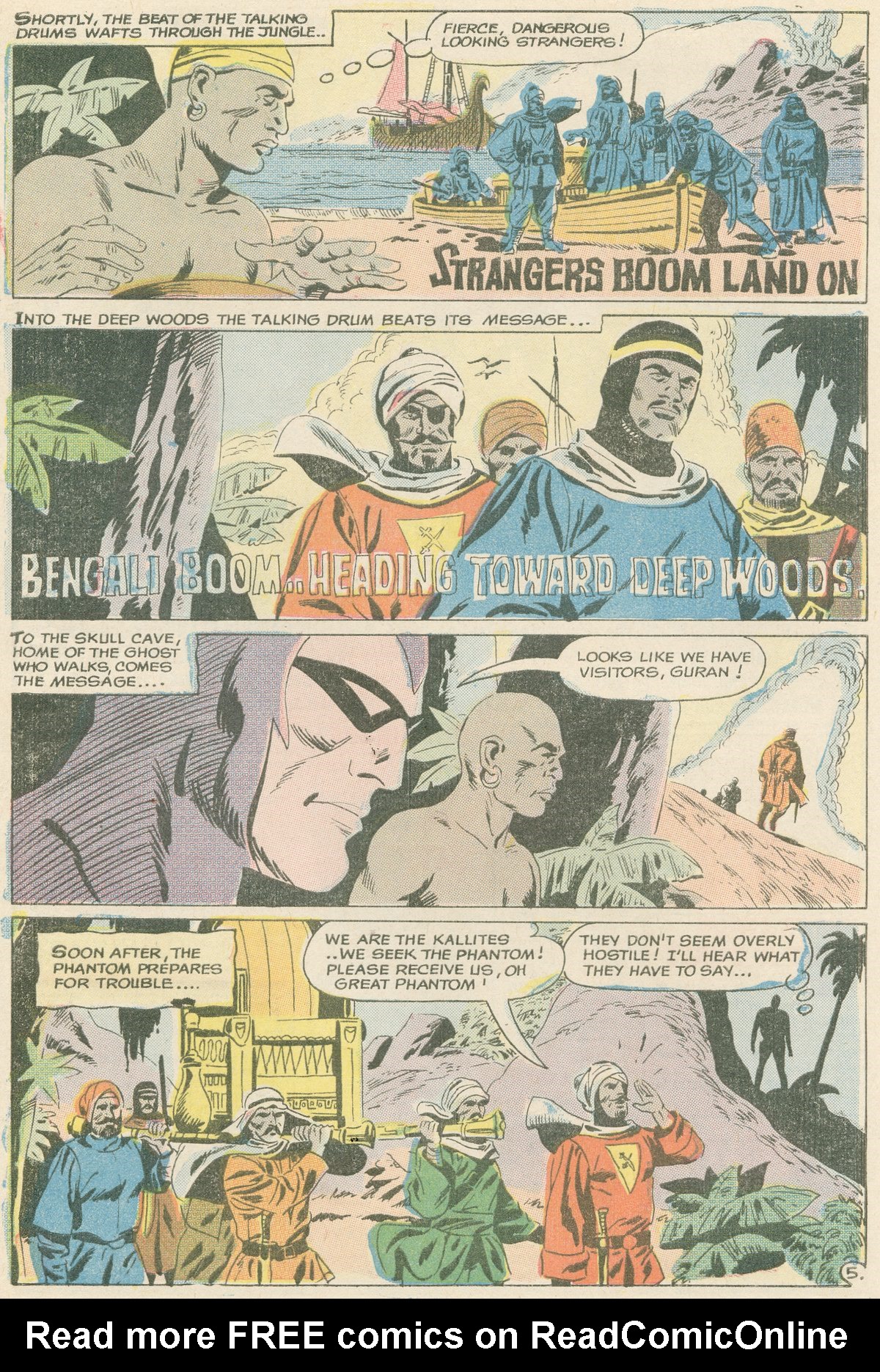Read online The Phantom (1969) comic -  Issue #33 - 6