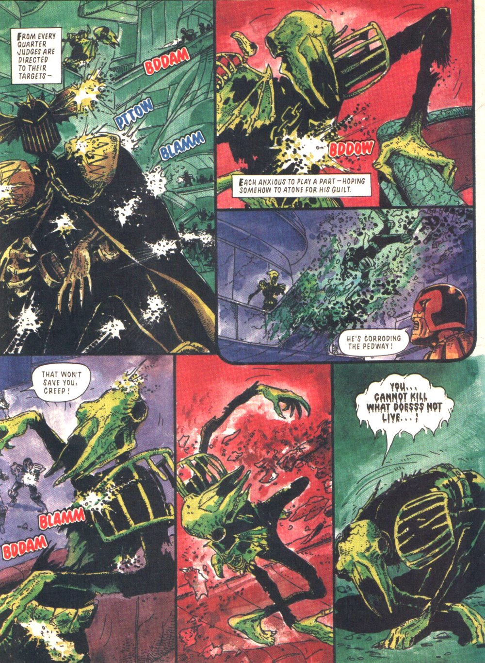 Read online Judge Dredd Megazine (vol. 3) comic -  Issue #33 - 36