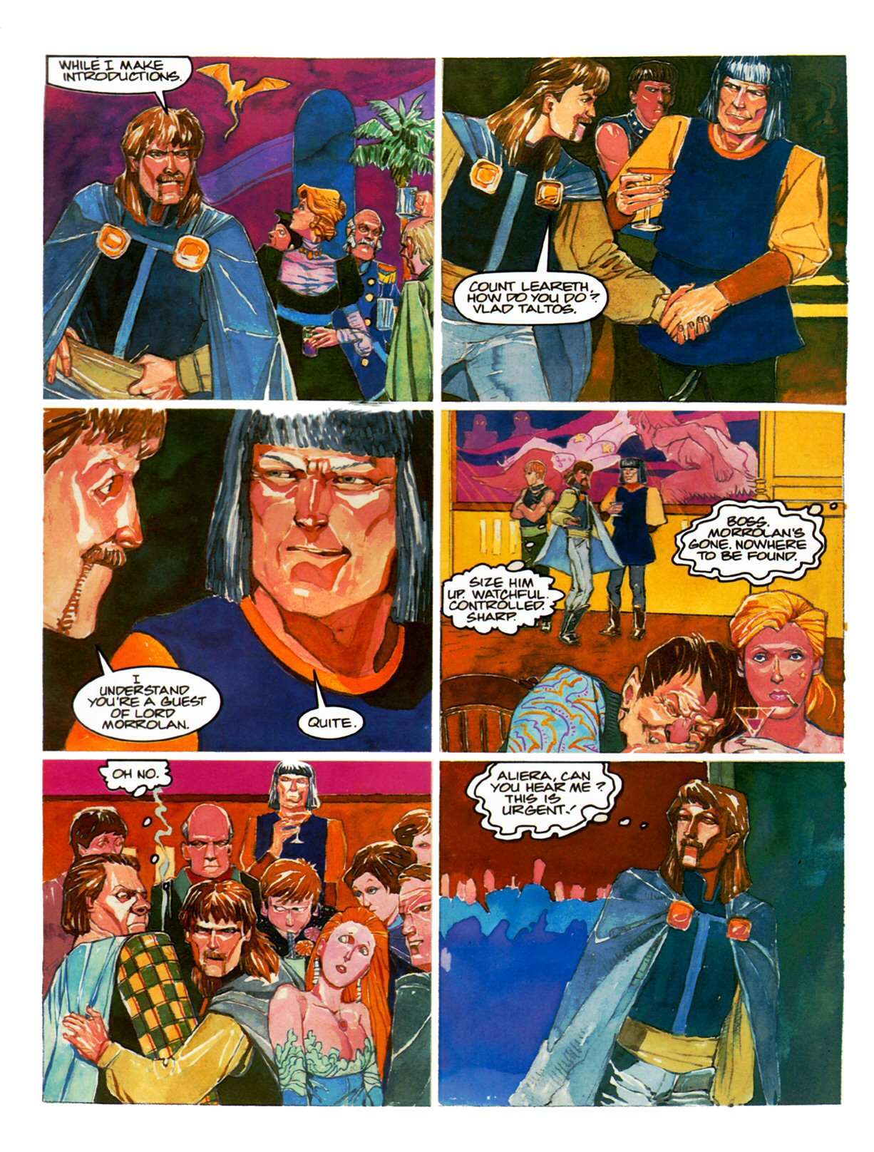 Read online Jhereg: The Graphic Novel comic -  Issue # Full - 28