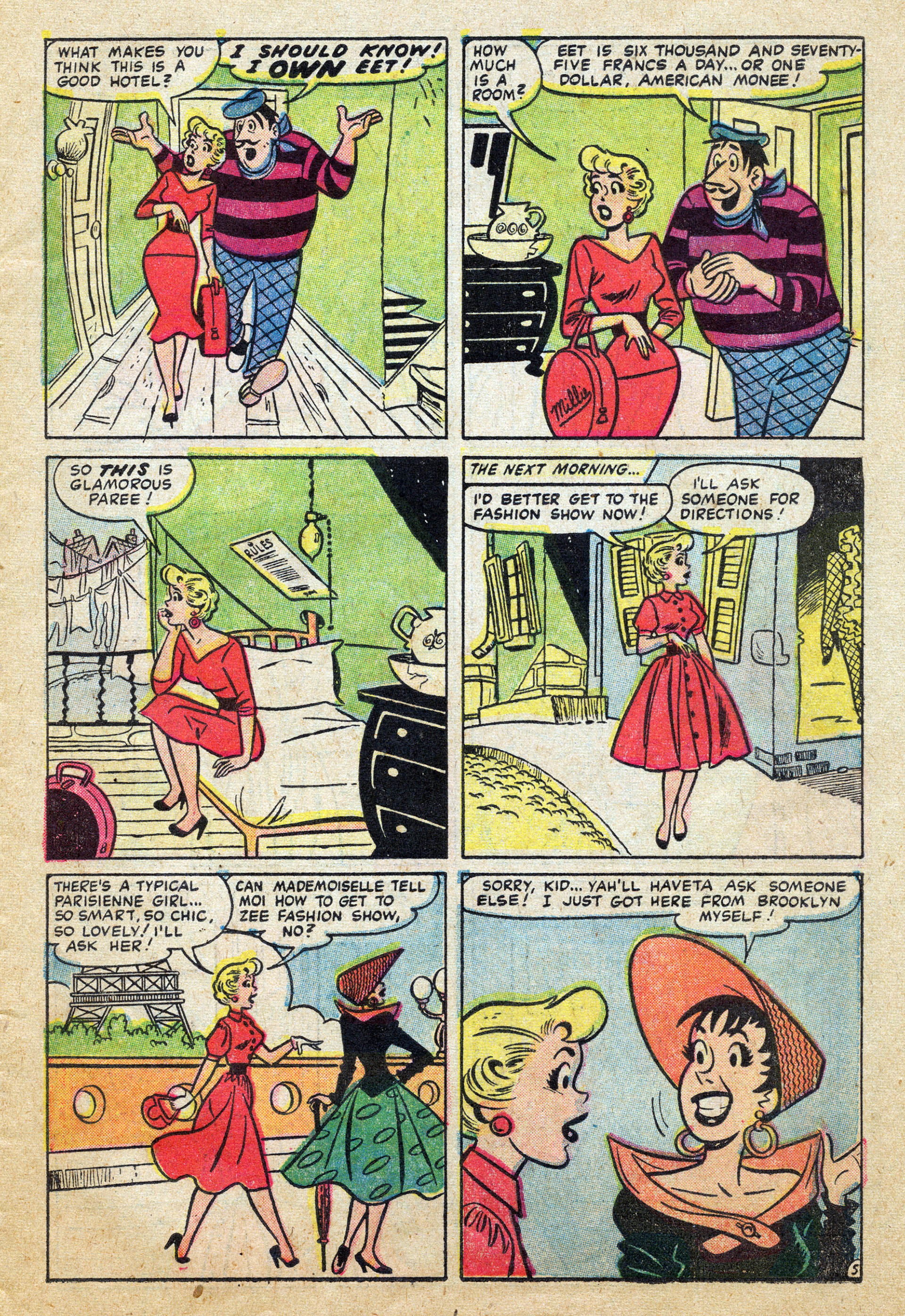 Read online Millie the Model comic -  Issue #64 - 7