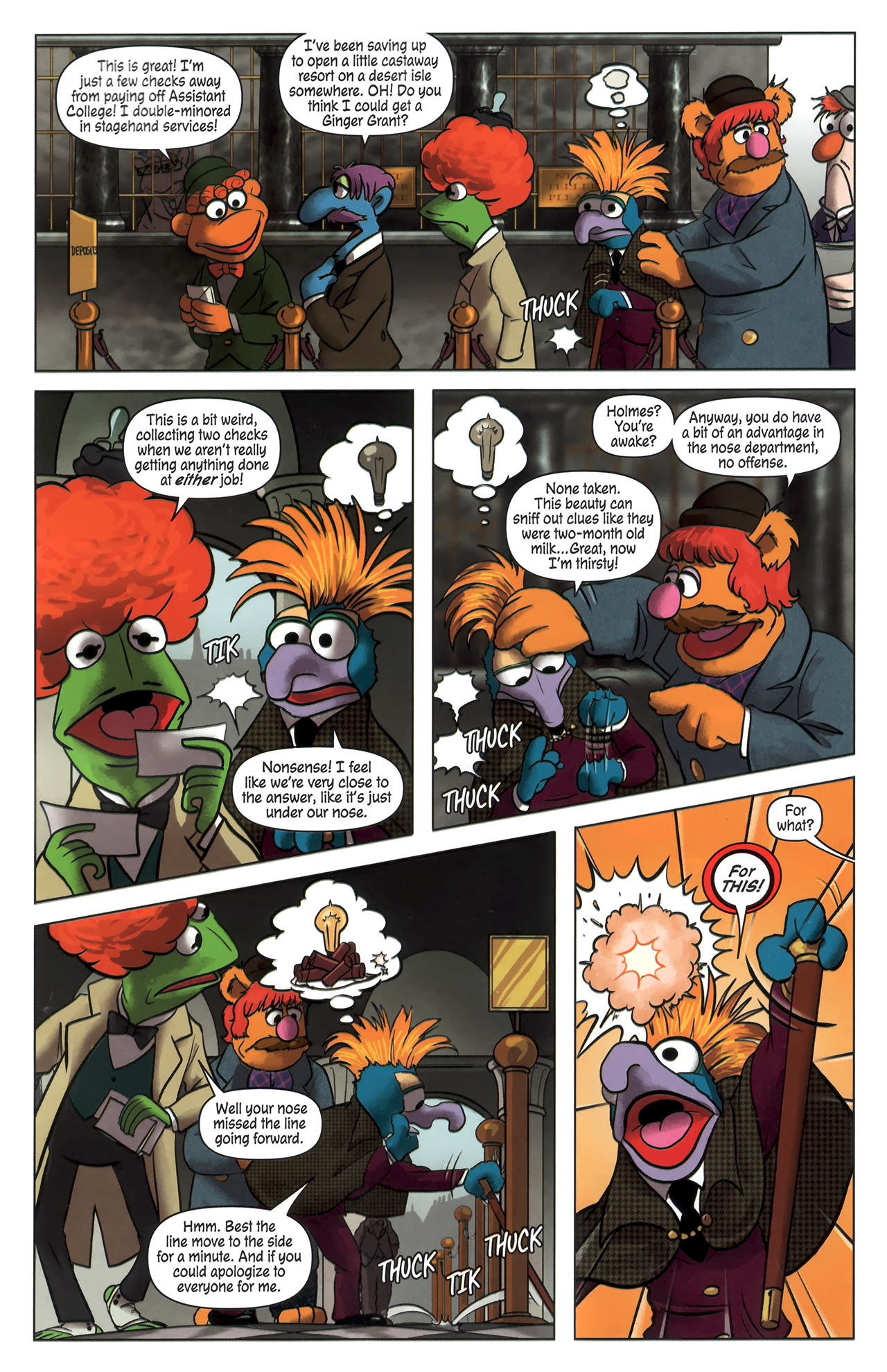 Read online Muppet Sherlock Holmes comic -  Issue #3 - 18