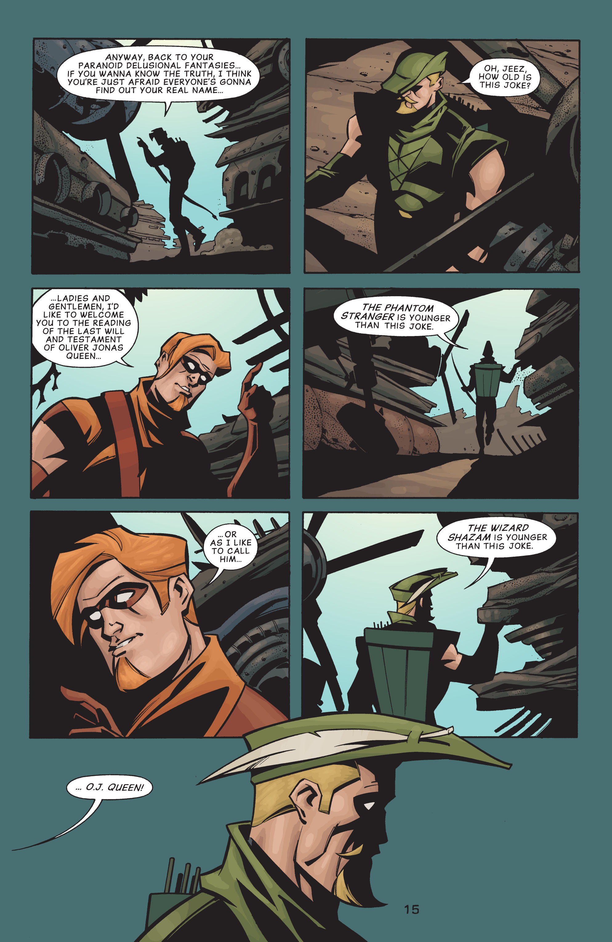 Read online Green Arrow (2001) comic -  Issue #20 - 16