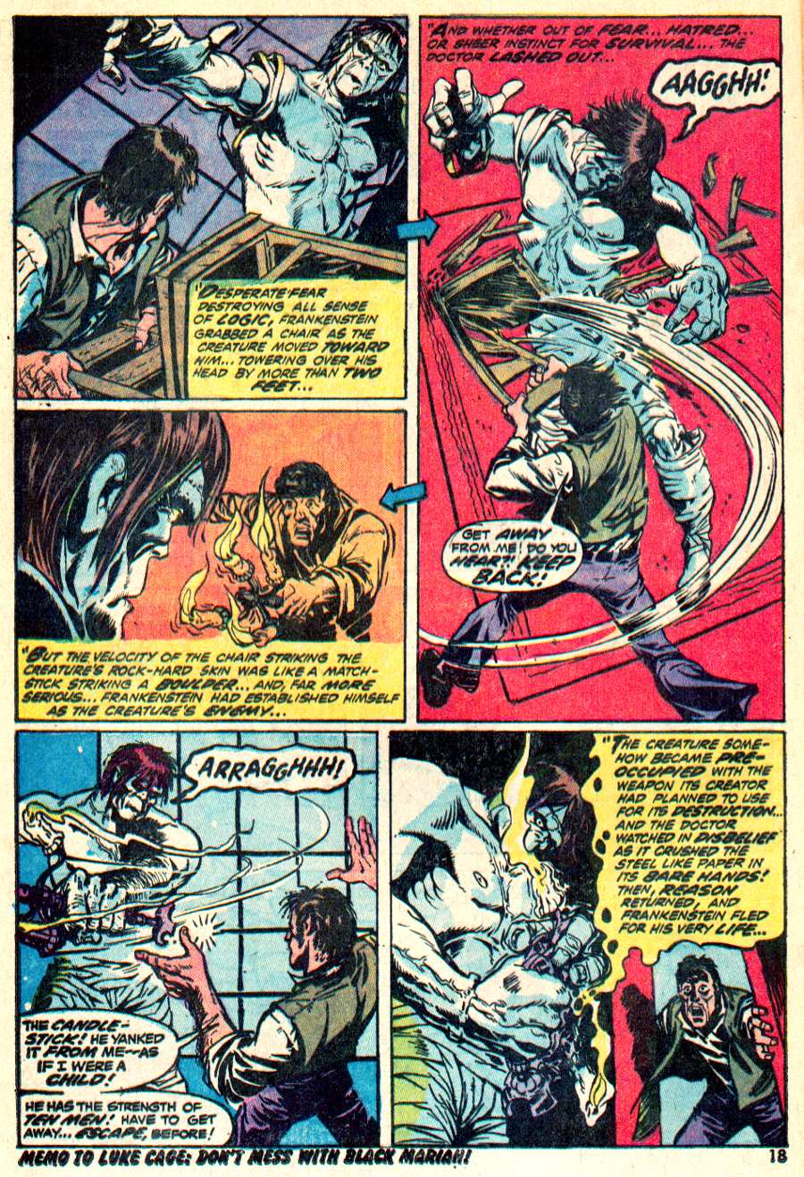 Read online Frankenstein (1973) comic -  Issue #1 - 13