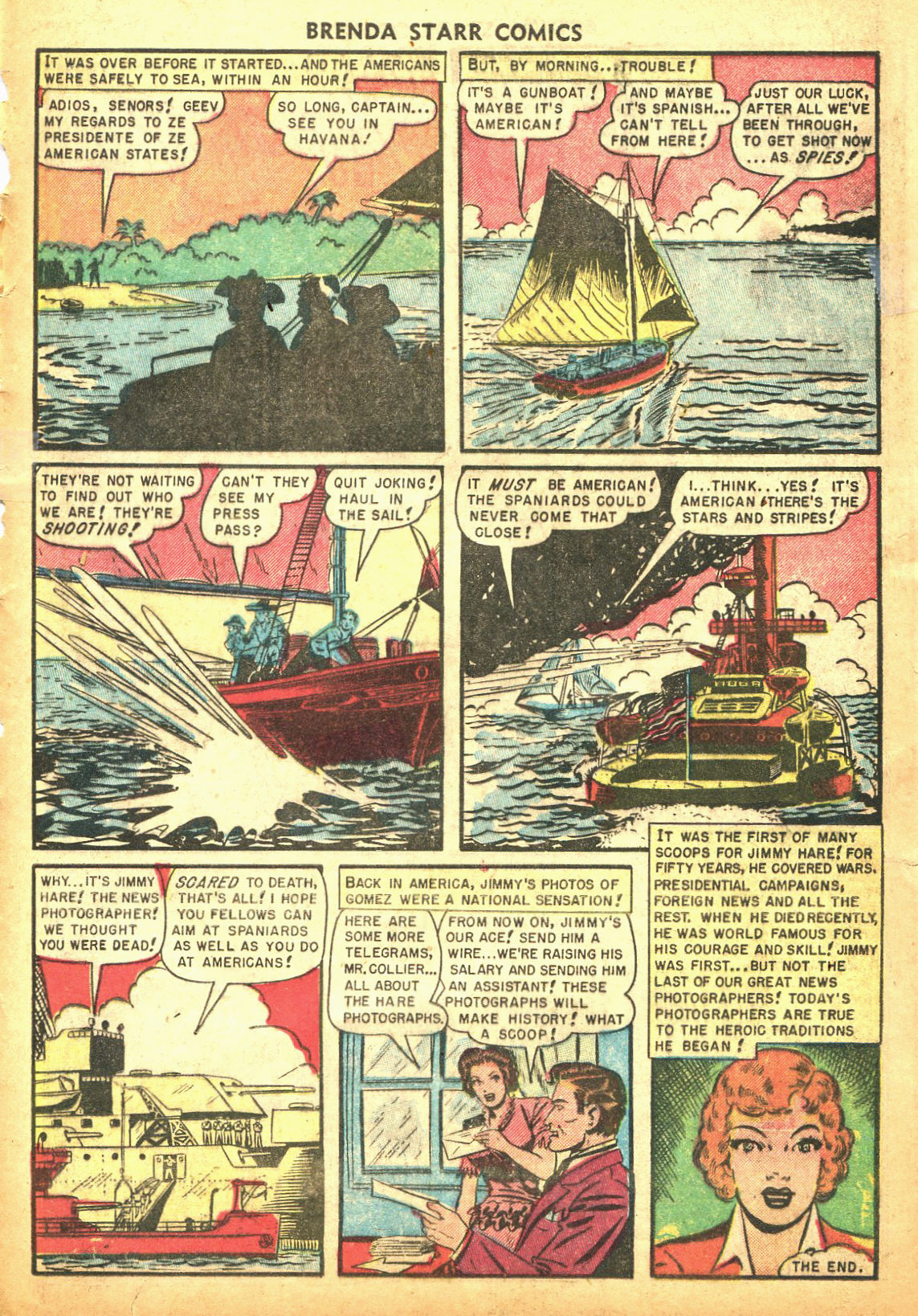 Read online Brenda Starr (1948) comic -  Issue #10 - 25