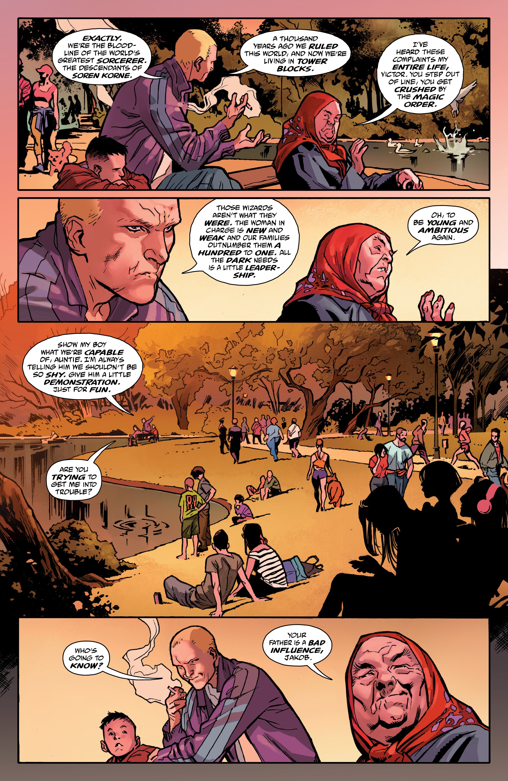 Read online The Magic Order 2 comic -  Issue #1 - 6