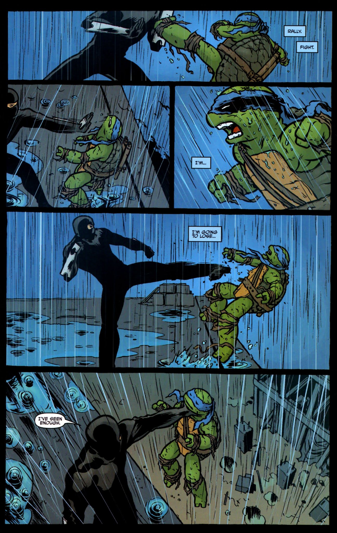 Read online Teenage Mutant Ninja Turtles Microseries: Leonardo comic -  Issue # Full - 21