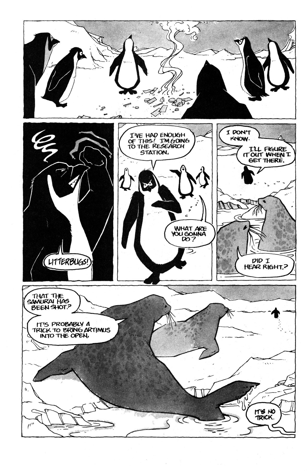 Read online Samurai Penguin comic -  Issue #5 - 12
