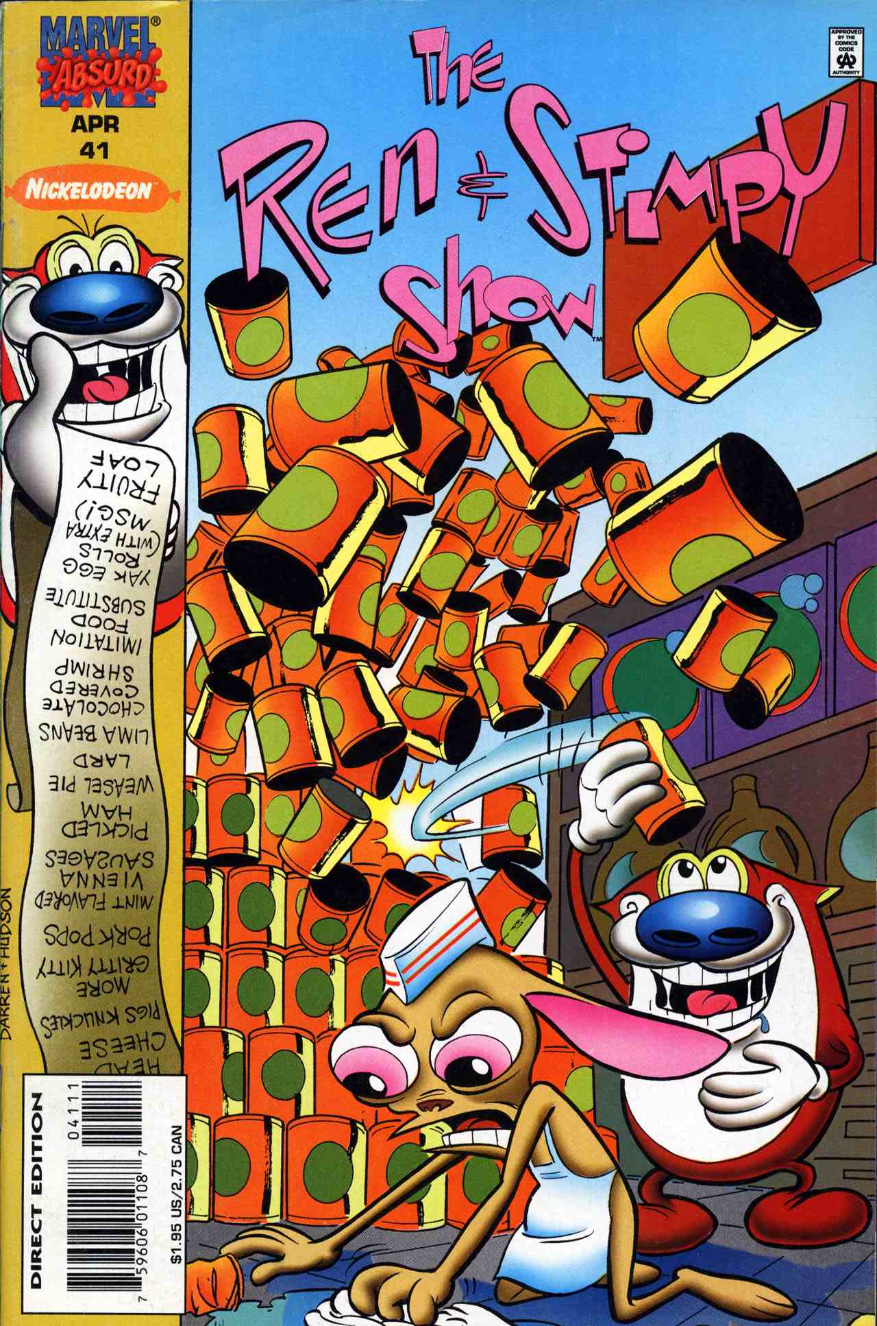 Read online The Ren & Stimpy Show comic -  Issue #41 - 1