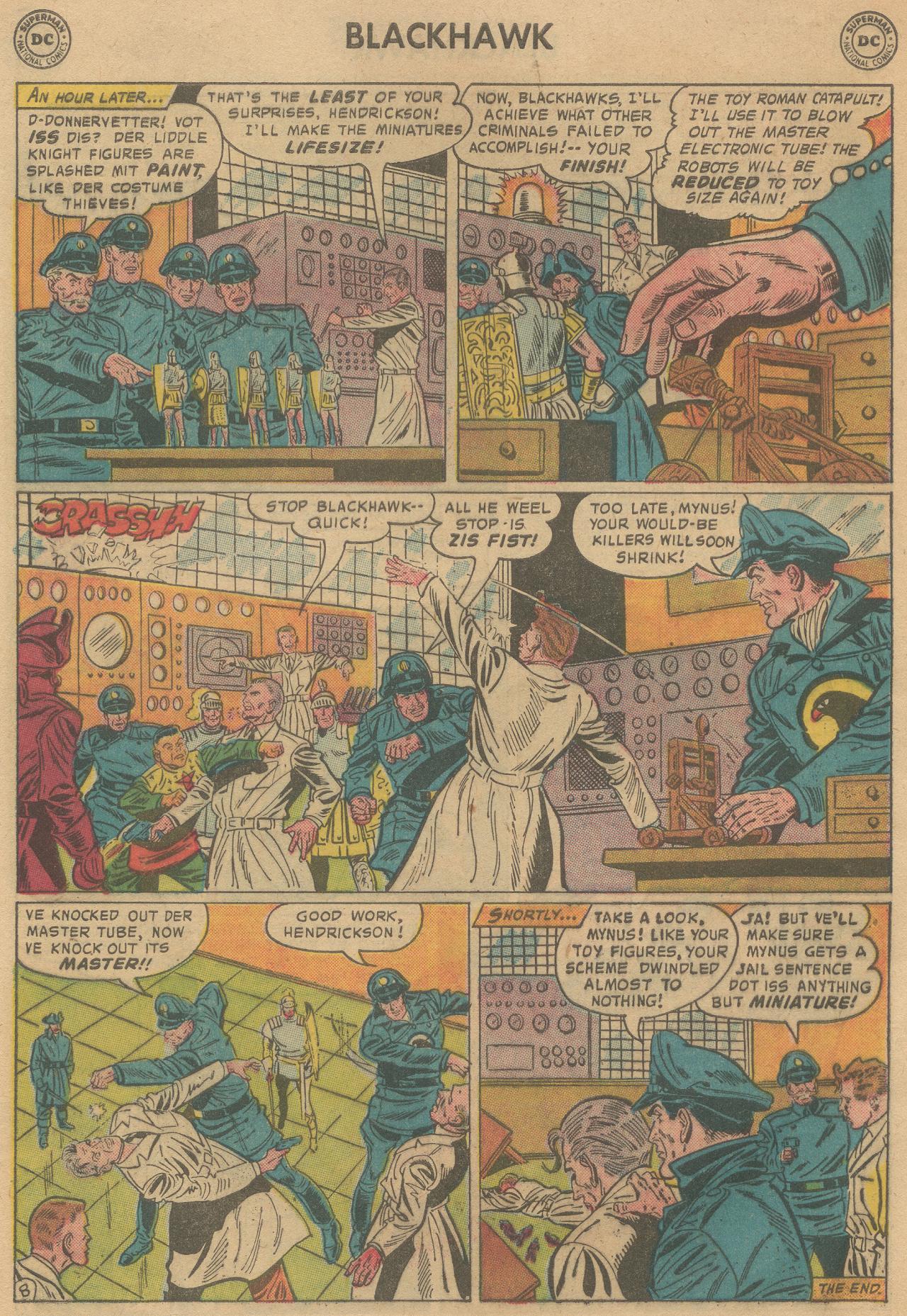 Blackhawk (1957) Issue #124 #17 - English 9