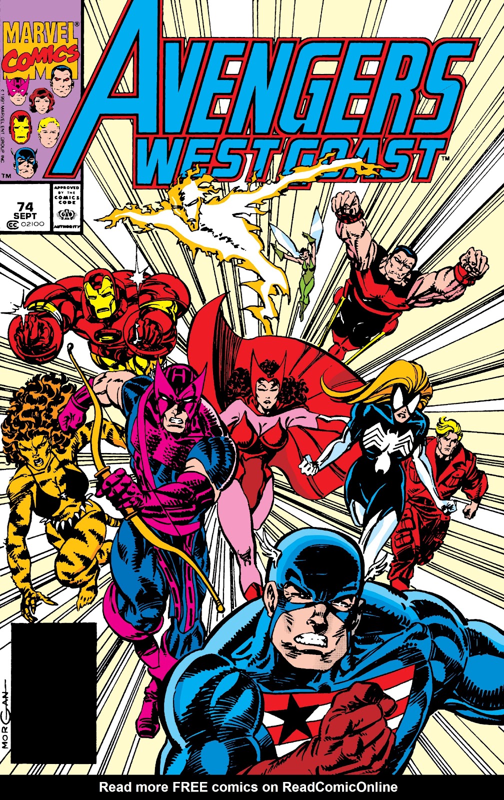 Avengers West Coast (1989) issue 74 - Page 1