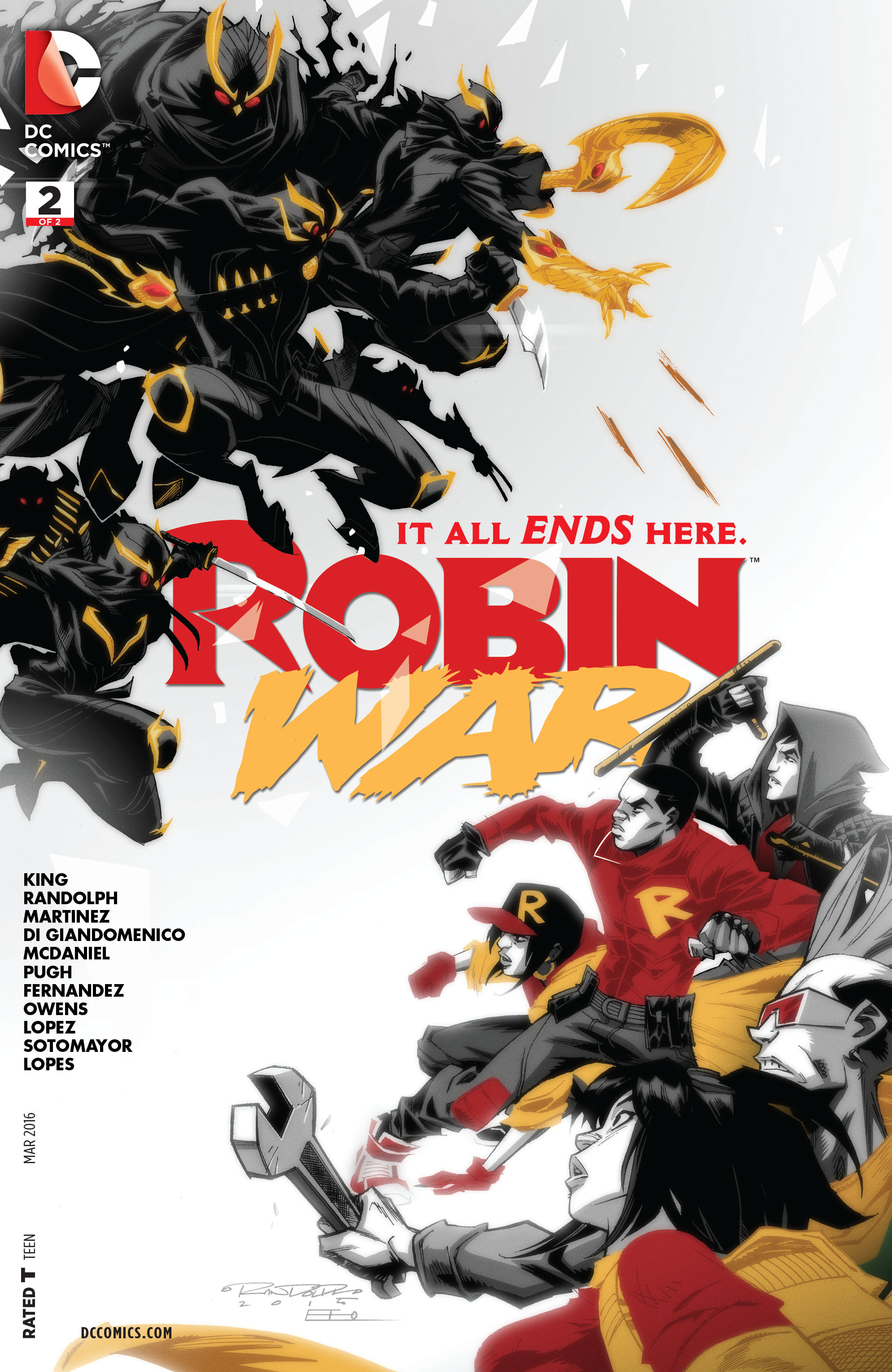 Read online Robin War comic -  Issue #2 - 1