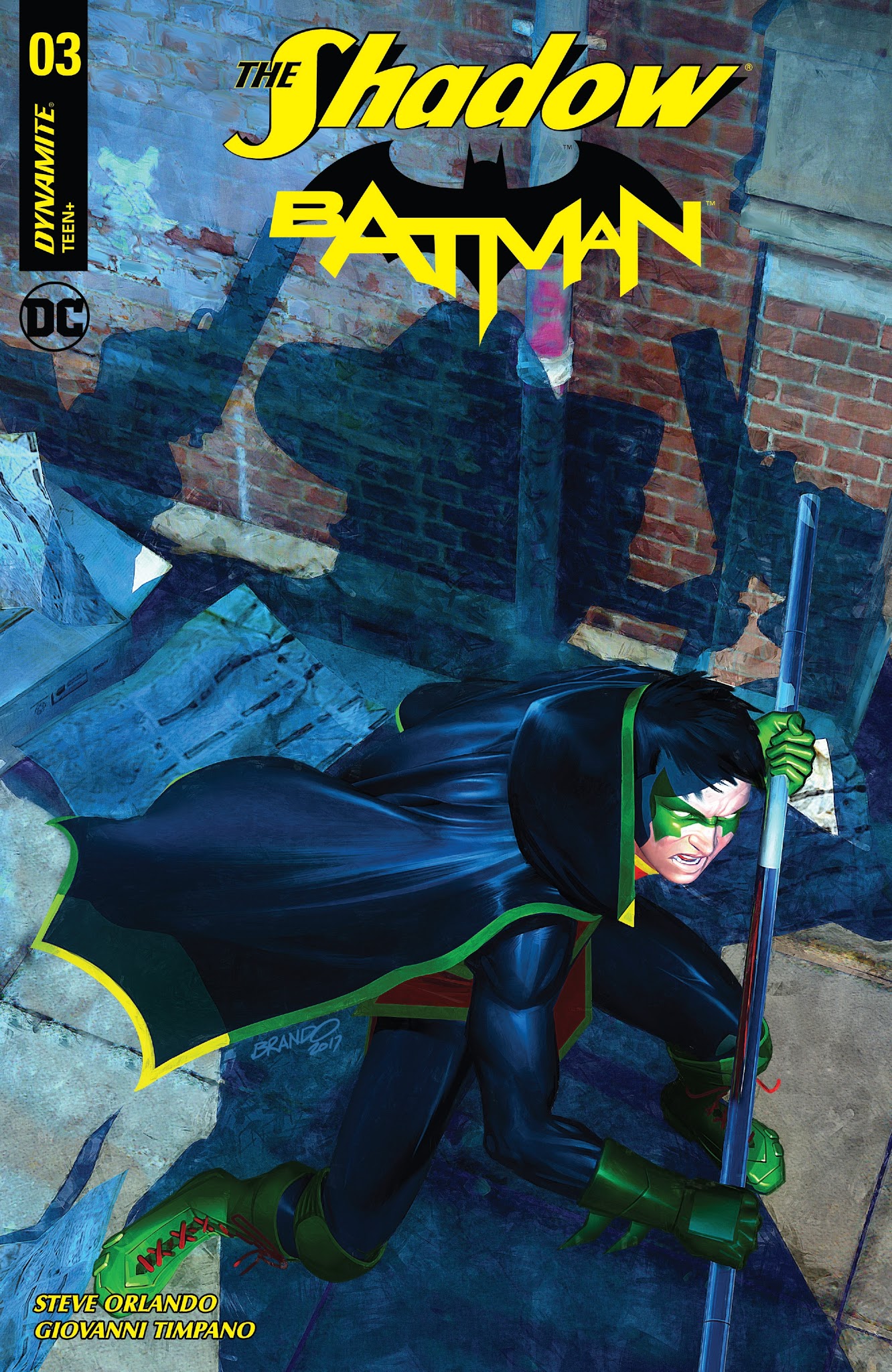 Read online The Shadow/Batman comic -  Issue #3 - 2