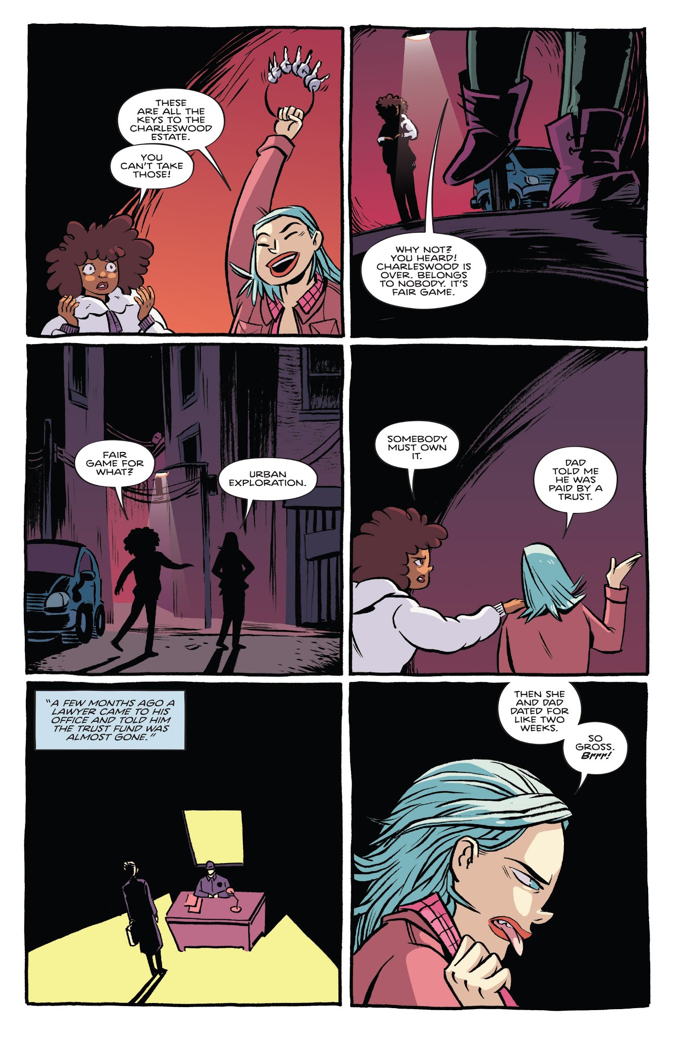 Read online By Night comic -  Issue #1 - 12