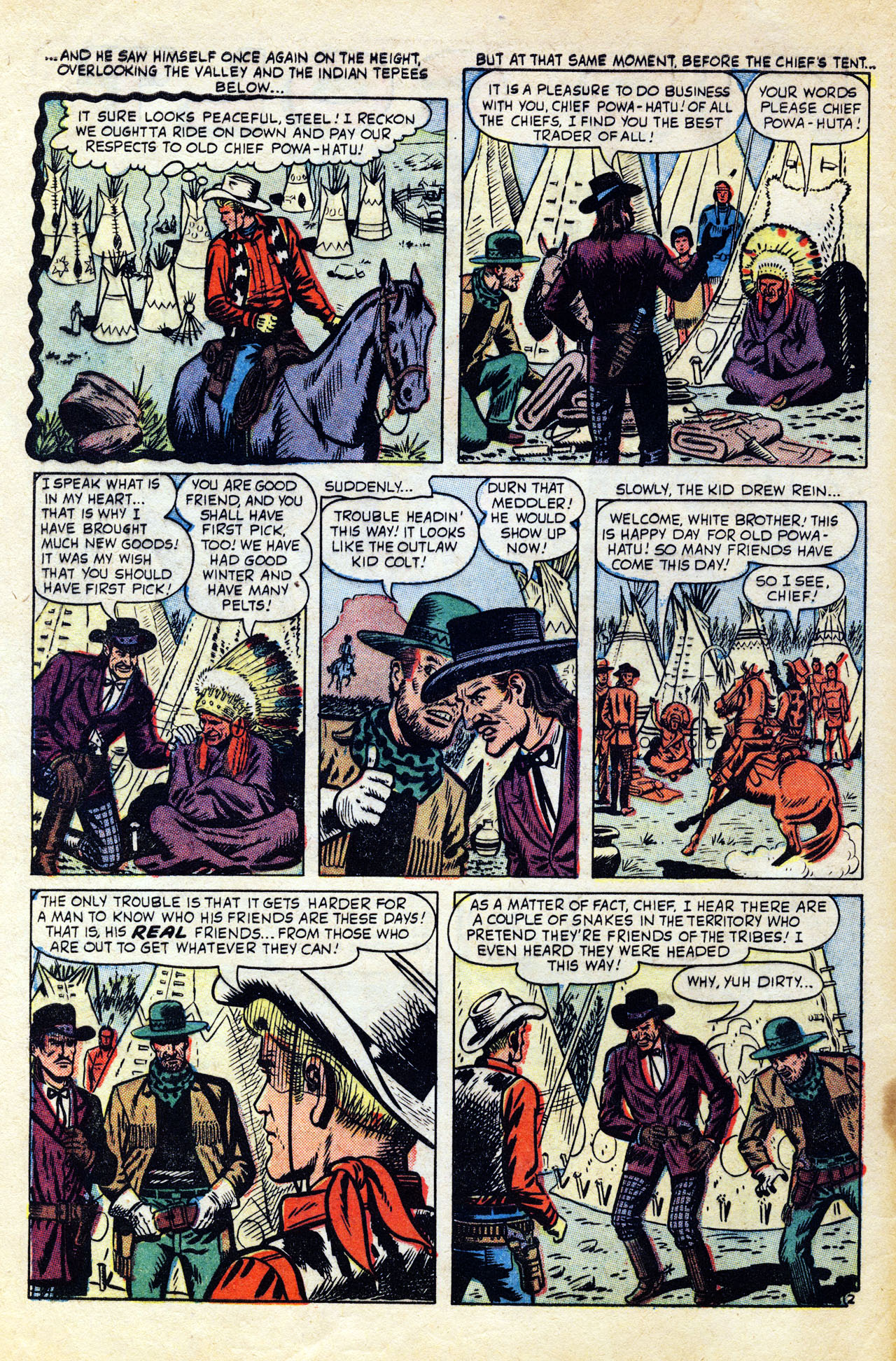 Read online Kid Colt Outlaw comic -  Issue #41 - 4