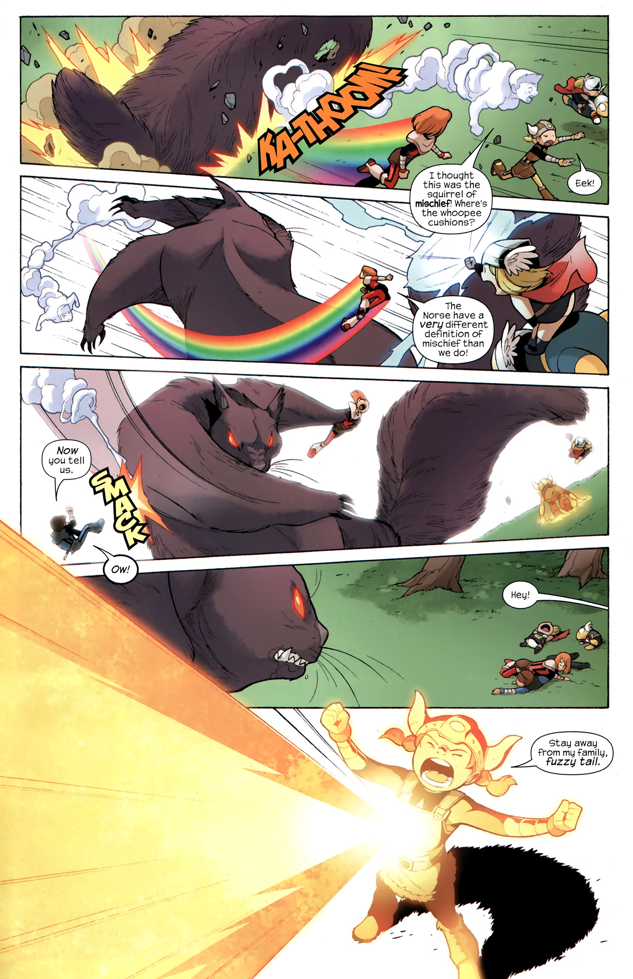 Read online Thor and the Warriors Four comic -  Issue #3 - 17