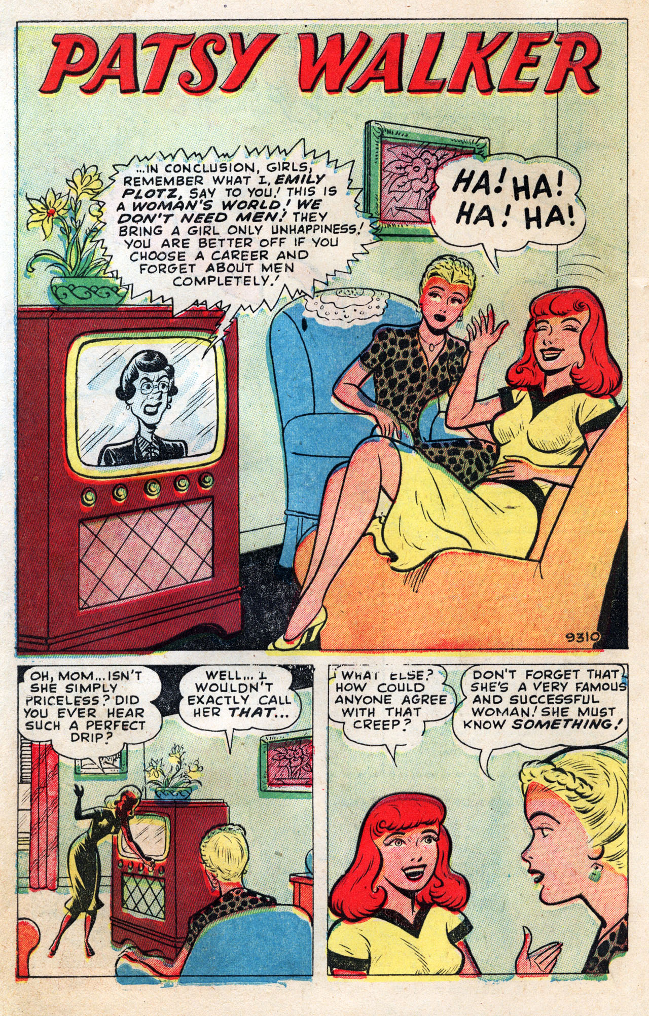 Read online Patsy Walker comic -  Issue #38 - 12