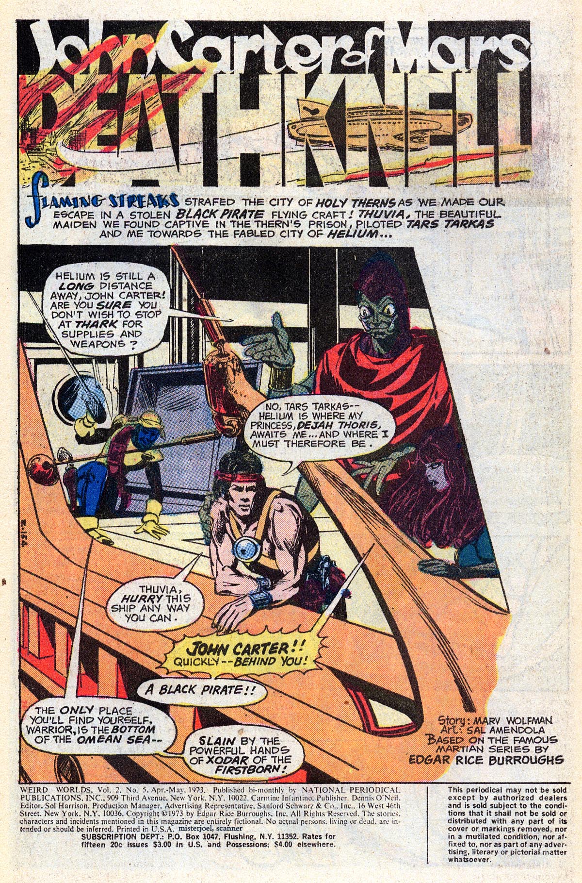 Read online Weird Worlds comic -  Issue #5 - 3