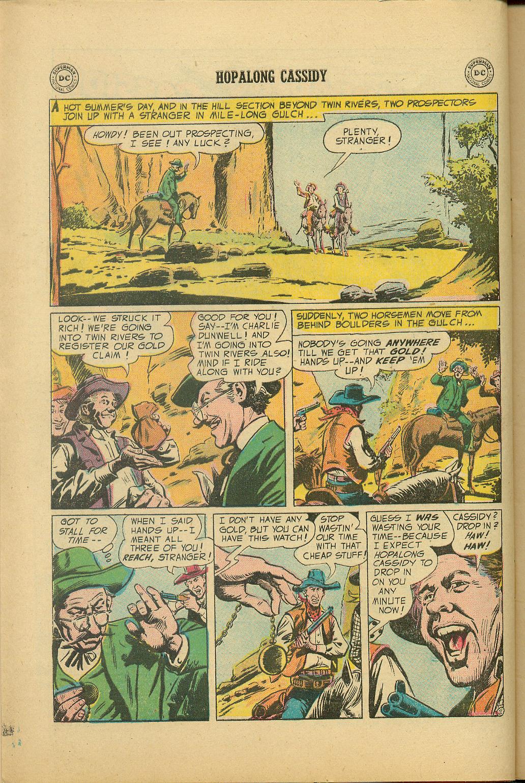 Read online Hopalong Cassidy comic -  Issue #100 - 4