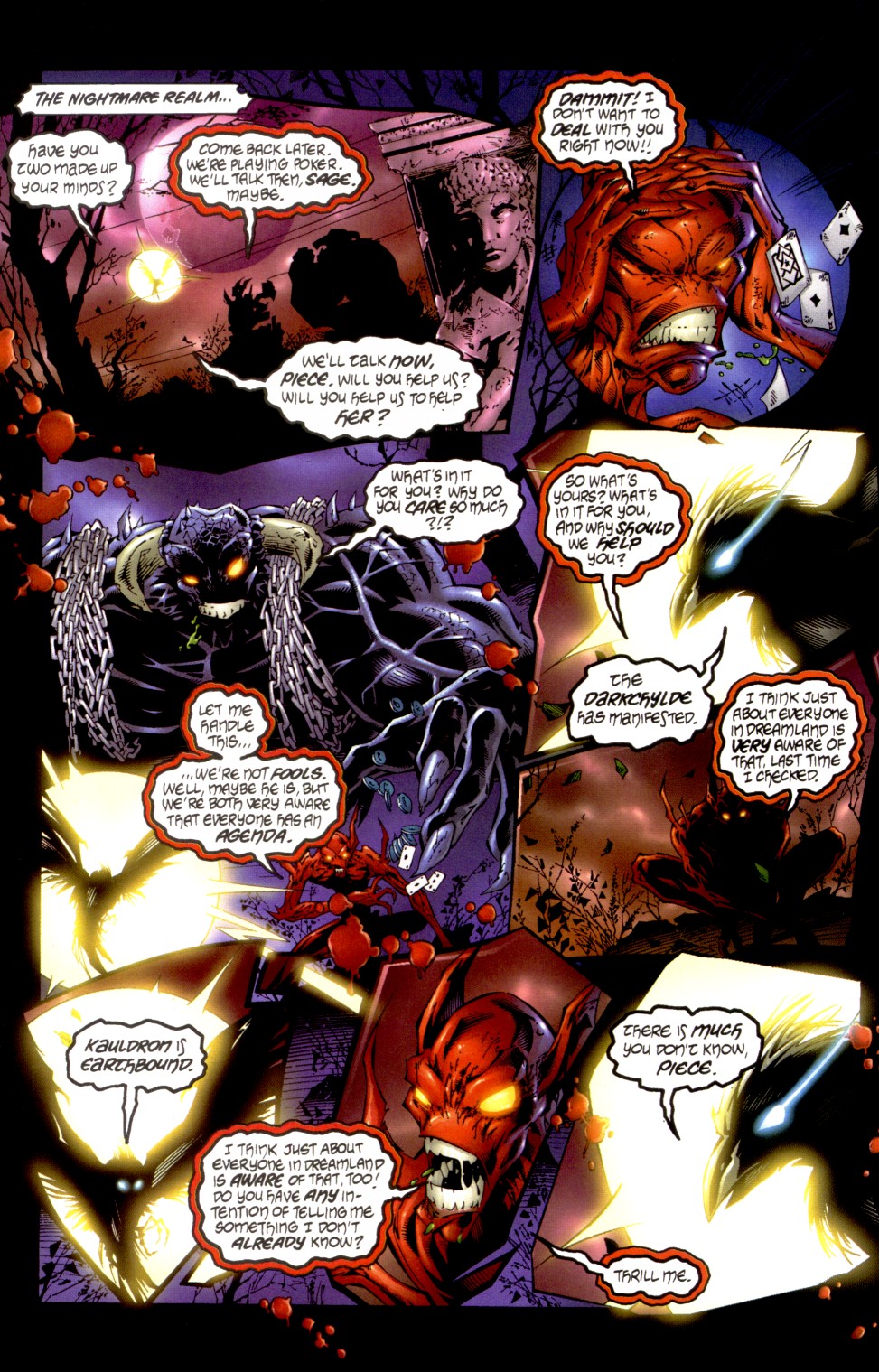 Read online Darkchylde comic -  Issue #3 - 10