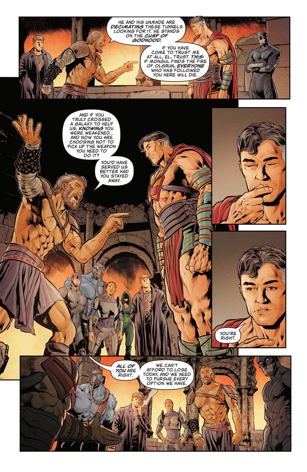 Read online Superman: Action Comics: Warworld Revolution comic -  Issue # TPB (Part 2) - 4