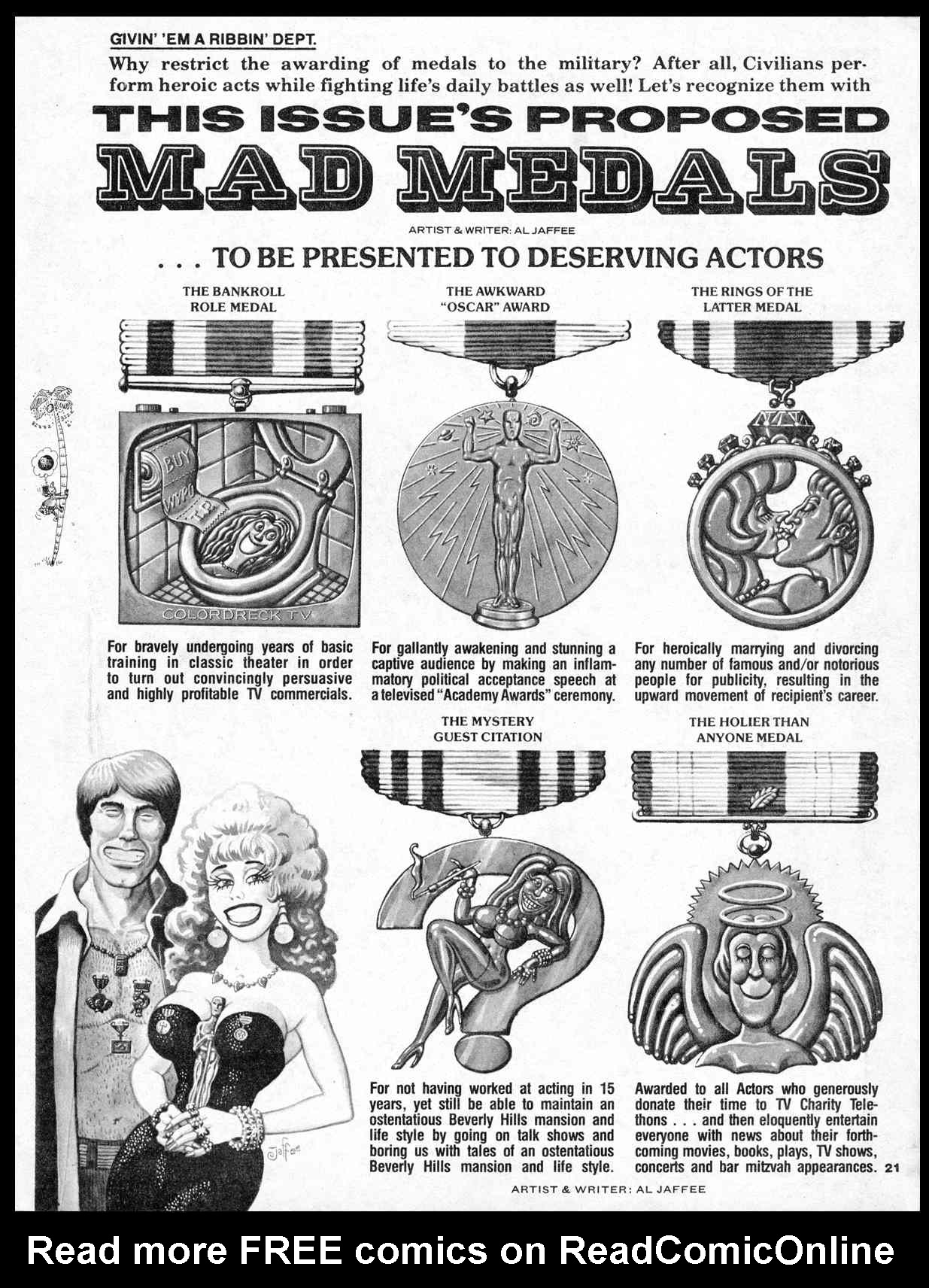 Read online MAD comic -  Issue #214 - 23