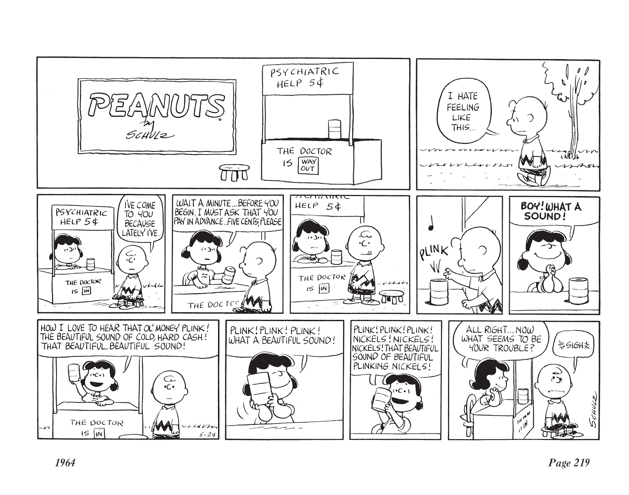 Read online The Complete Peanuts comic -  Issue # TPB 7 - 230