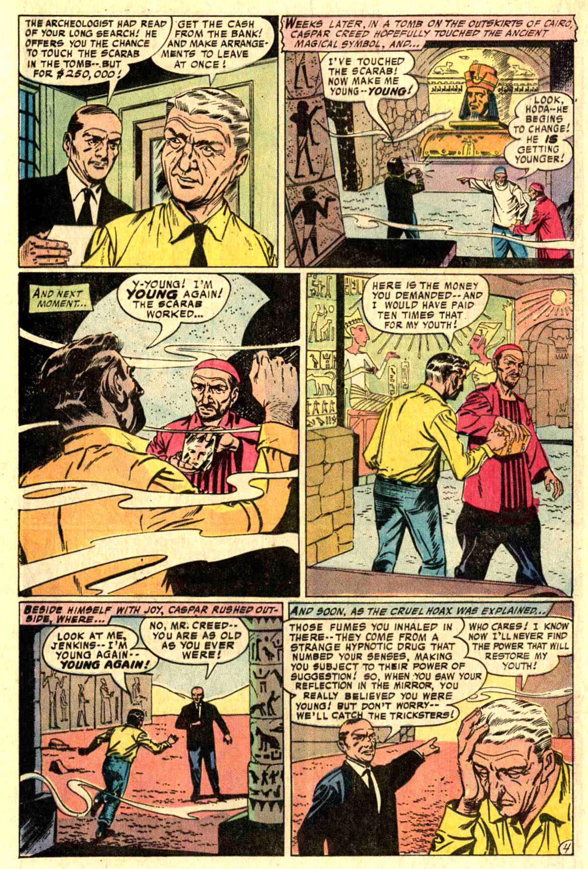 Read online House of Mystery (1951) comic -  Issue #201 - 17