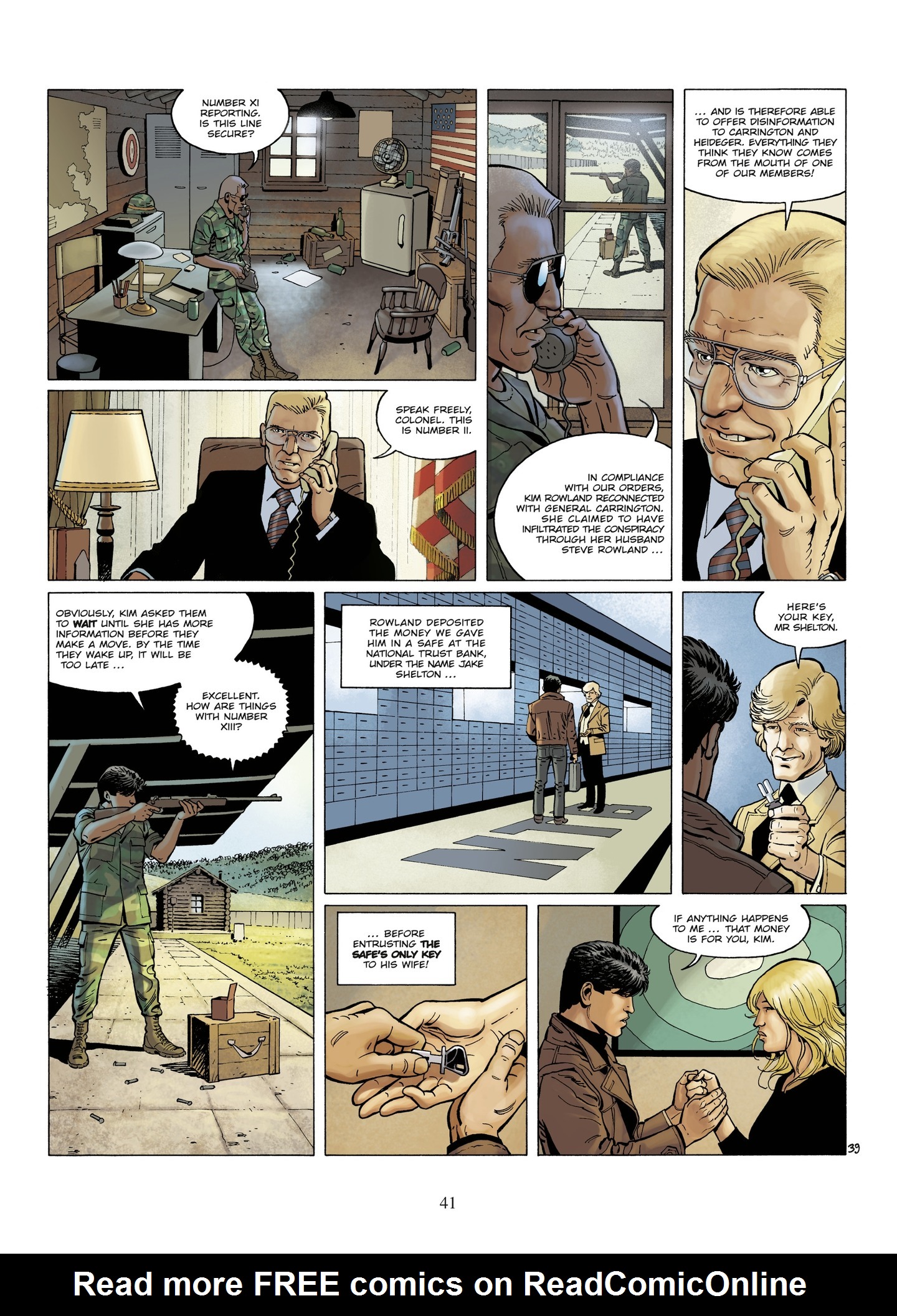 Read online XIII Mystery comic -  Issue #5 - 43