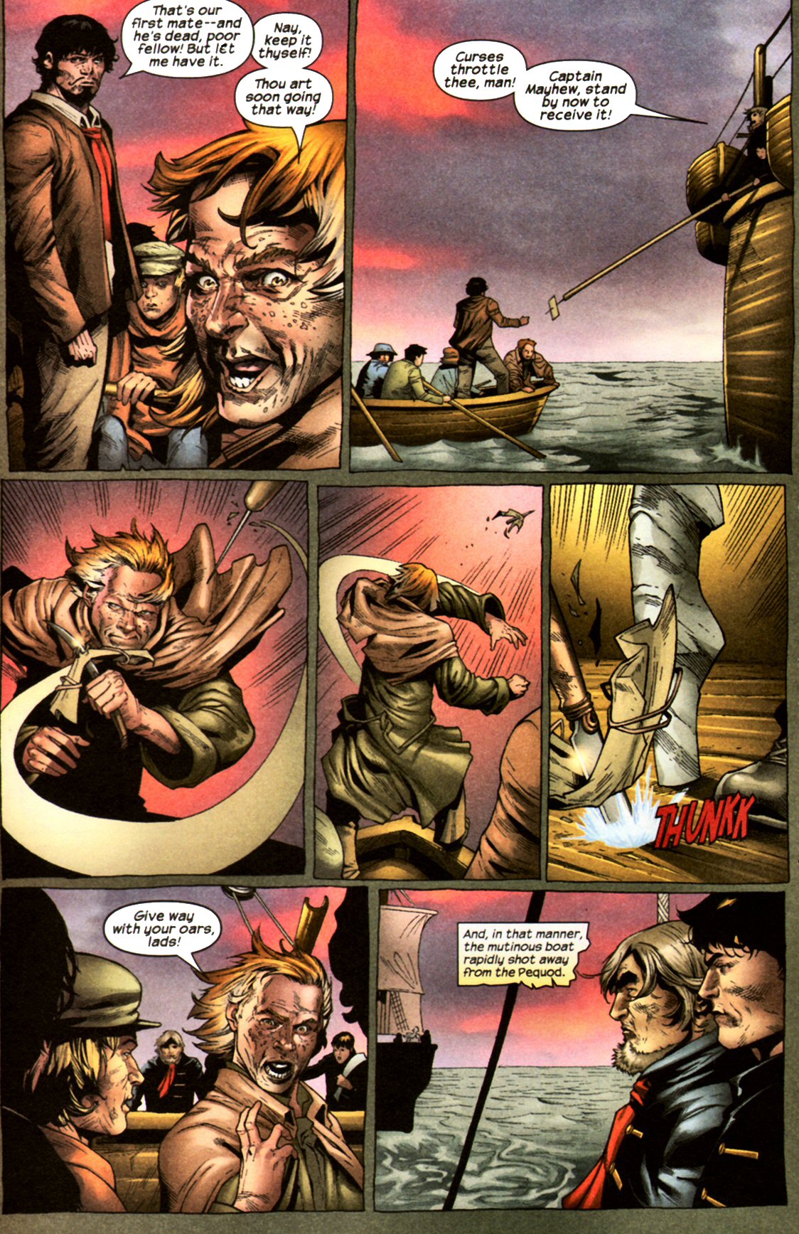 Read online Marvel Illustrated: Moby Dick comic -  Issue # TPB - 60