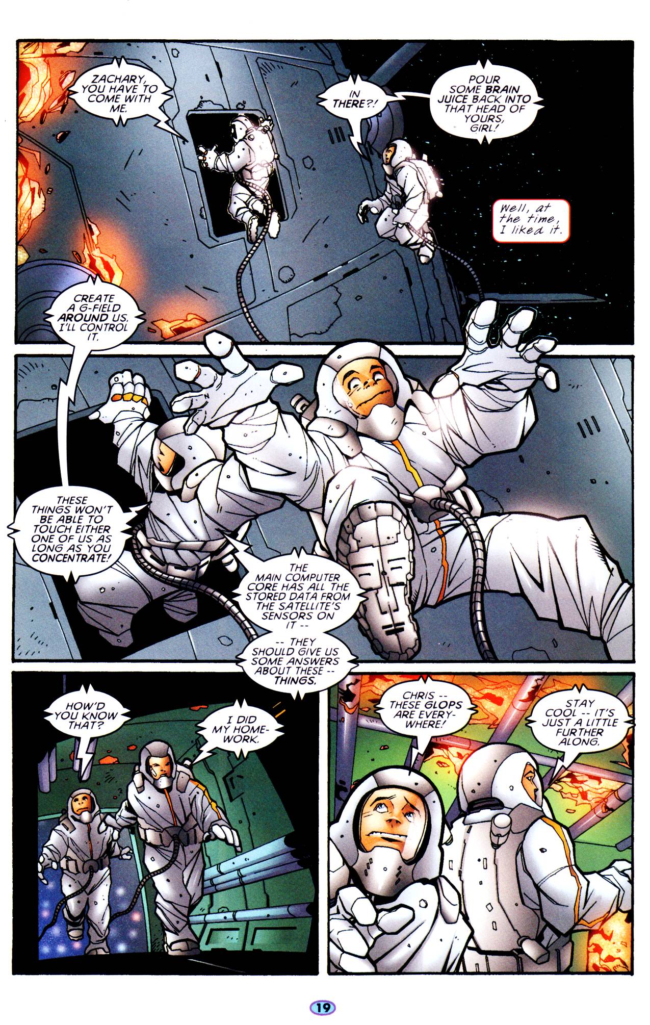 Read online Troublemakers comic -  Issue #6 - 16