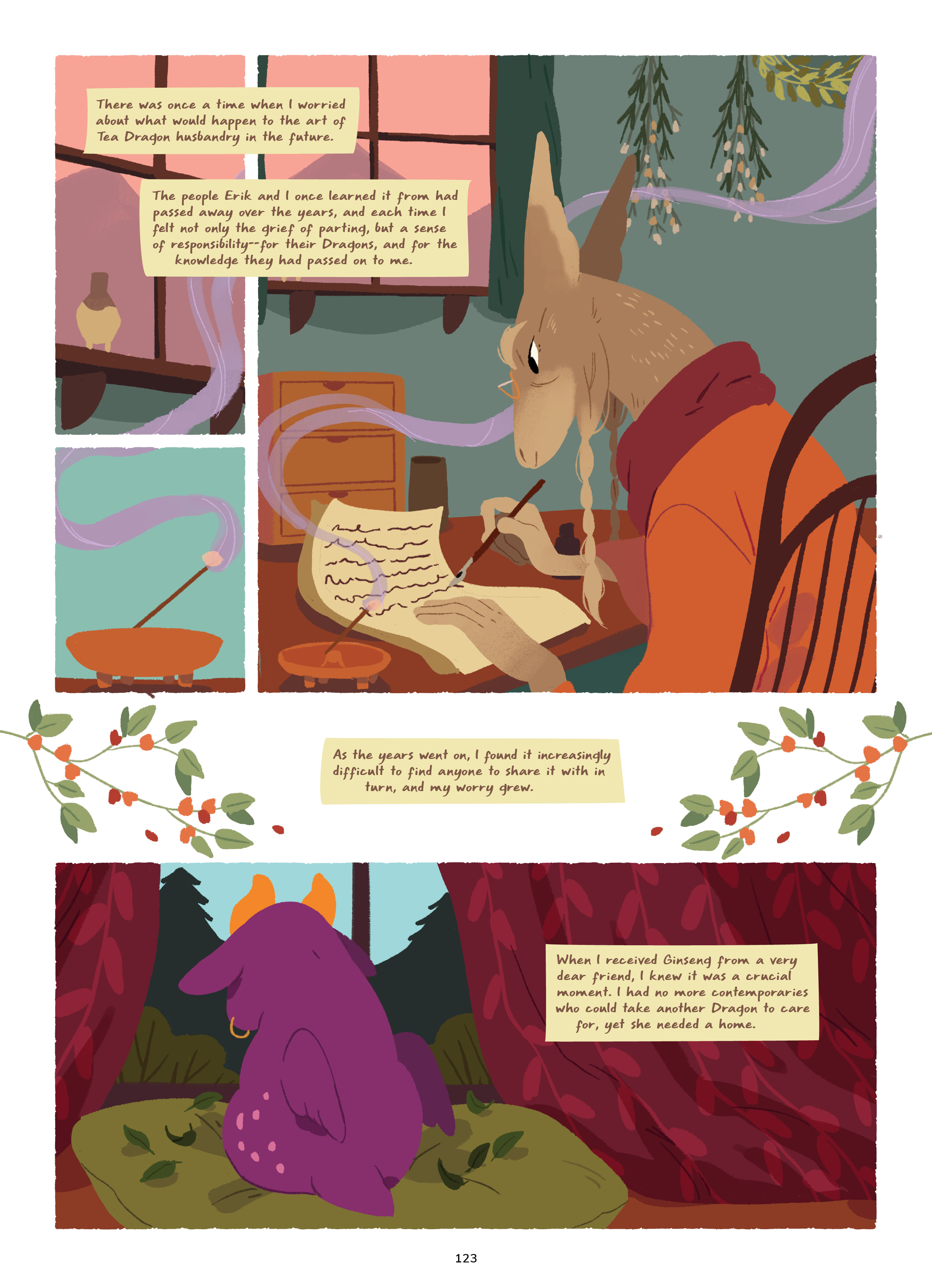 Read online The Tea Dragon Series comic -  Issue # The Tea Dragon Tapestry - 124