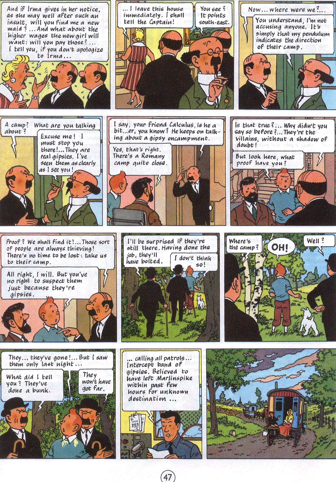 Read online The Adventures of Tintin comic -  Issue #21 - 49