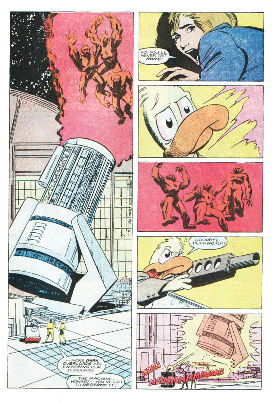 Read online Howard The Duck: The Movie comic -  Issue #3 - 20
