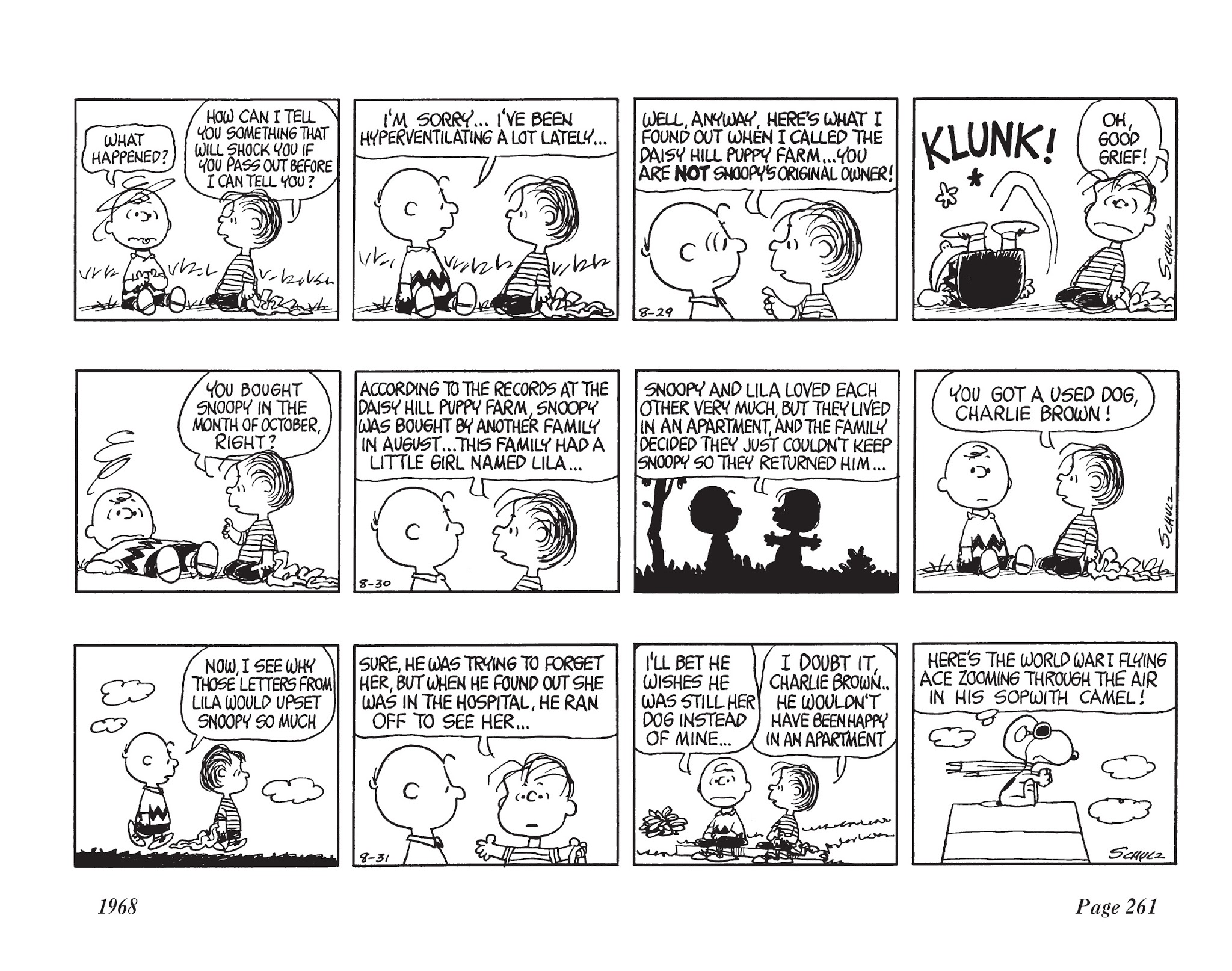 Read online The Complete Peanuts comic -  Issue # TPB 9 - 272