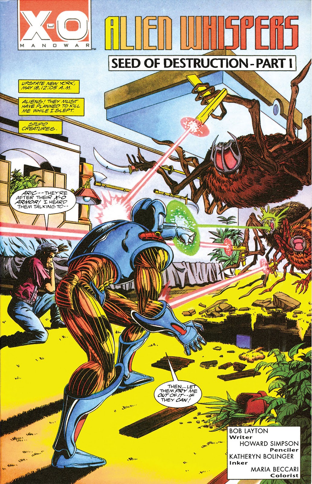X-O Manowar (1992) issue 11 - Page 2