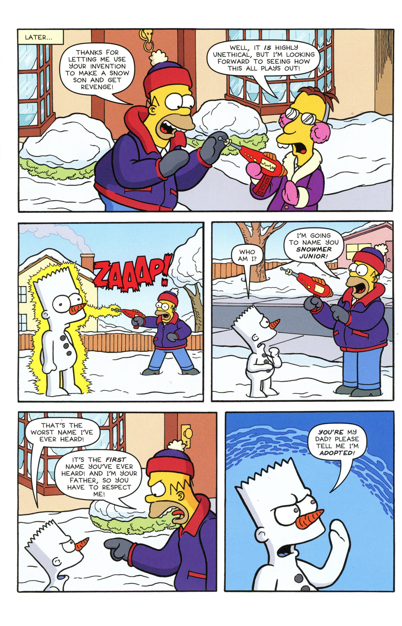 Read online The Simpsons Winter Wingding comic -  Issue #9 - 8